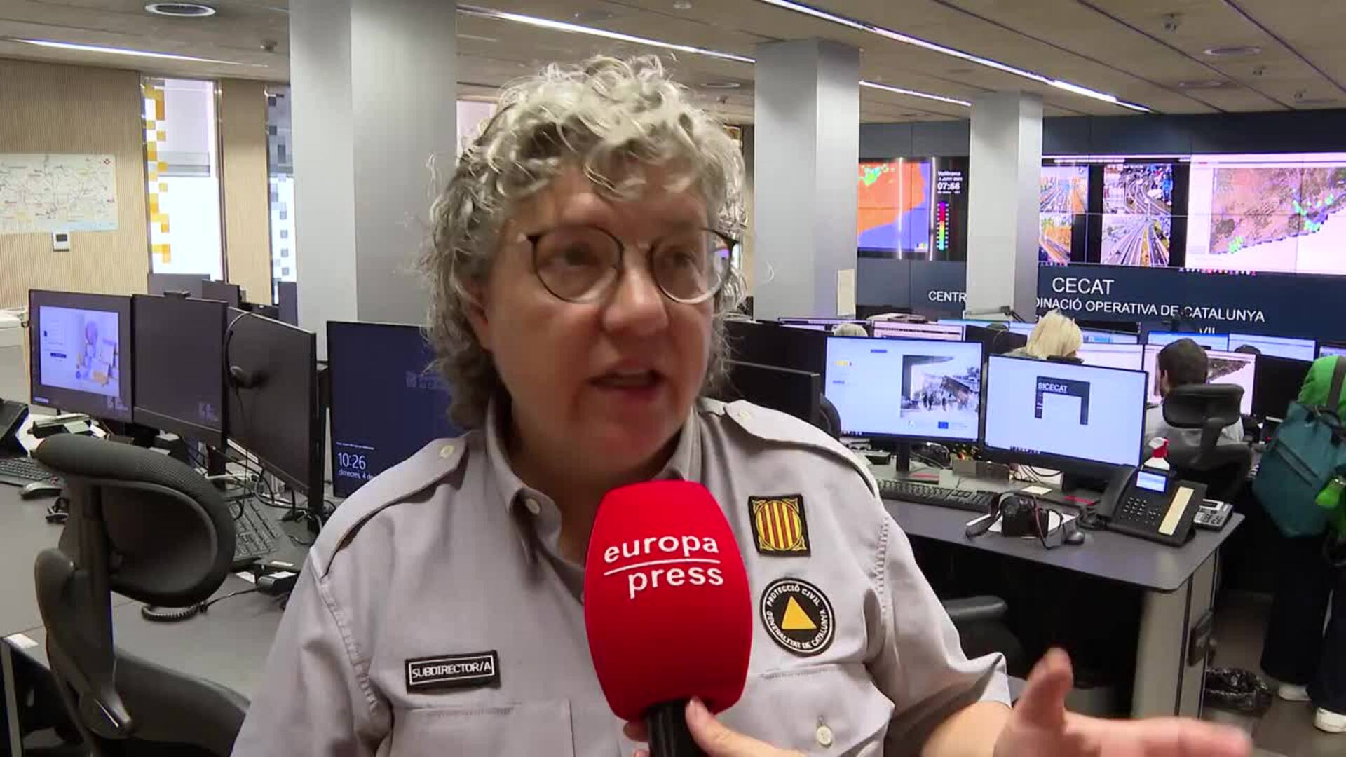El simulacro de riesgo químico en Barcelona registra un 94% de recepción de alertas