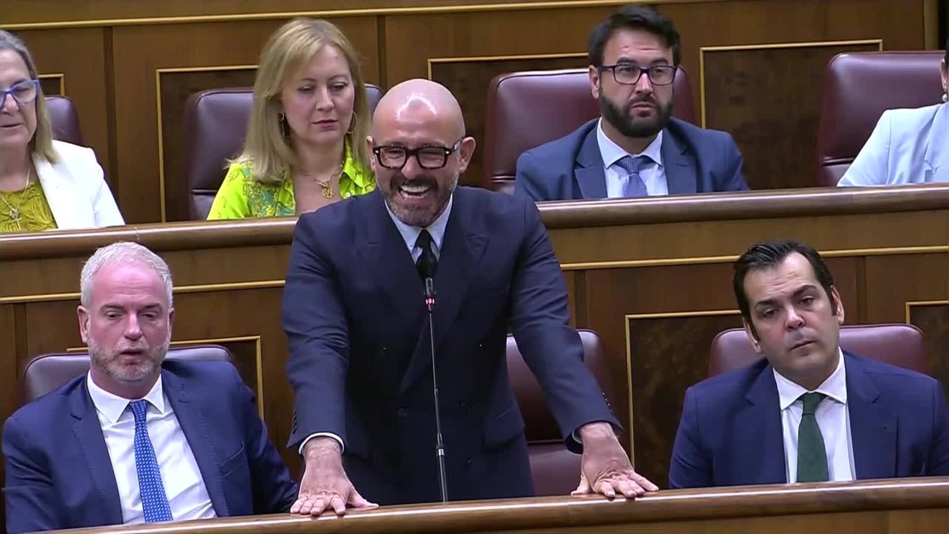 El PP tacha a Alegría de "vocera" de las "insidias" de Sánchez