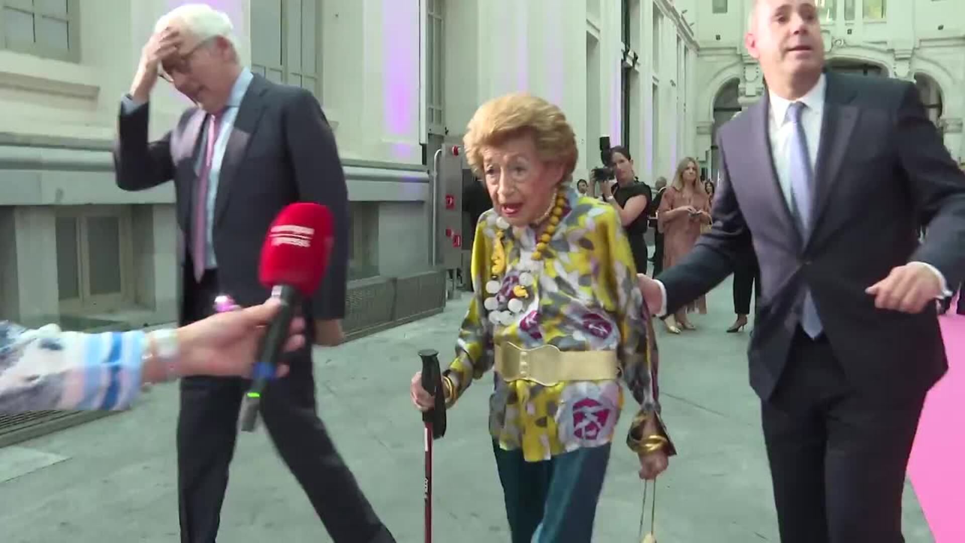 Piru, abuela de Teresa Urquijo, "con muchísimas ganas" de conocer a su bisnieto