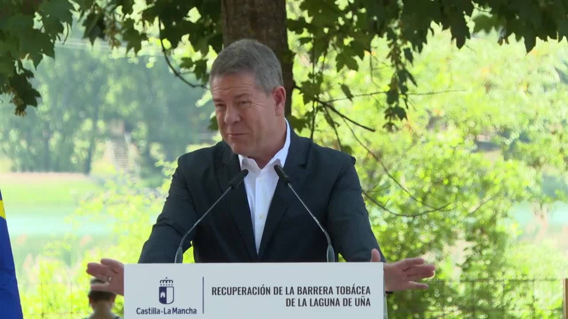 Page avanza 73 millones para comedores escolares y renovación del convenio sanitario con CyL