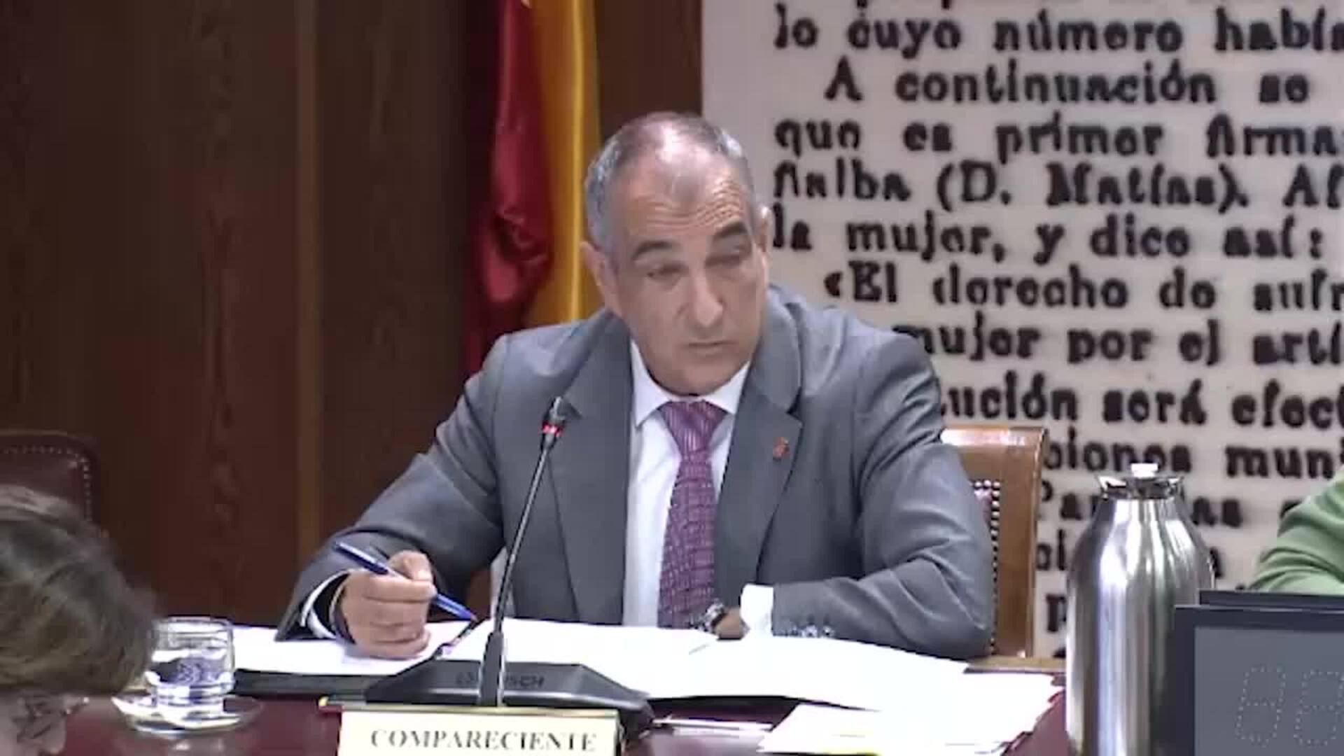 Óscar Chivite dice en el Senado que la adjudicación de Belate fue "transparente"