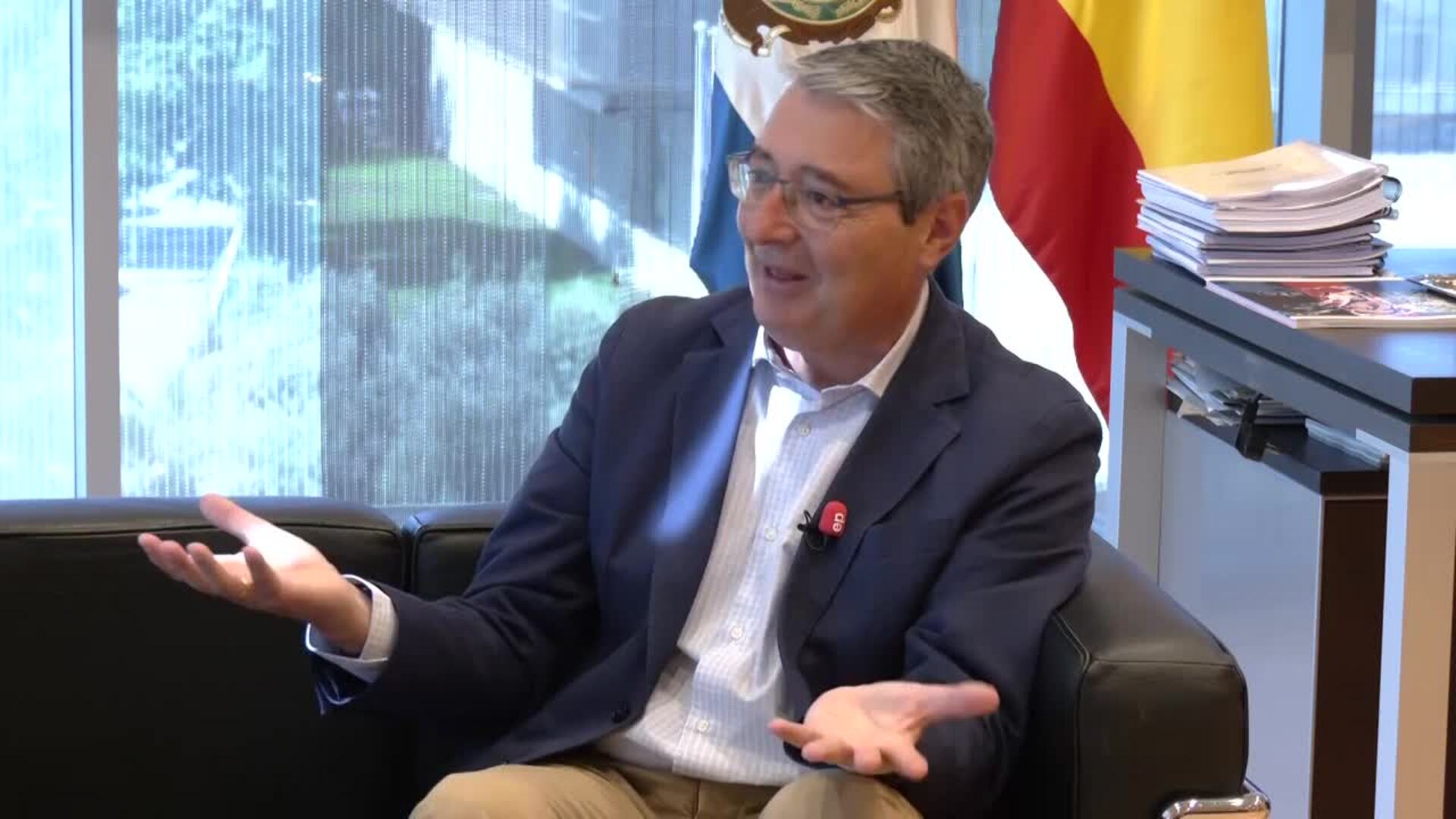 Salado (Diputación de Málaga) cree que es momento de ponerse a trabajar en "la nueva Rosaleda"