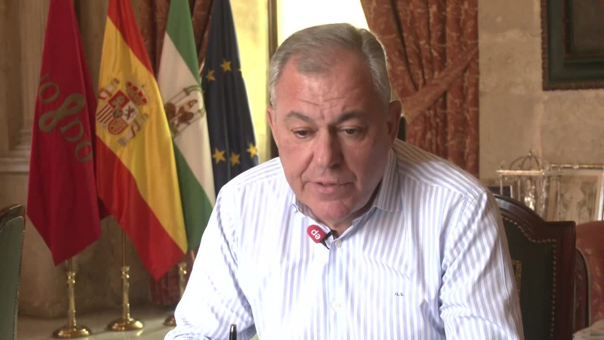 Sanz, "totalmente partidario" de Icónica en la Plaza de España y afronta su nueva "regulación"