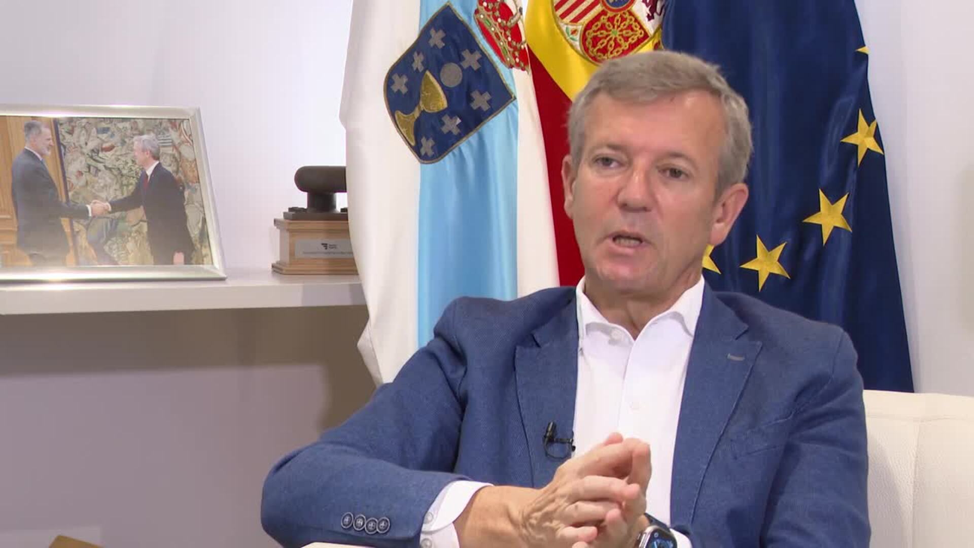 Rueda tiene "buen pálpito" sobre una visita del Papa en el Xacobeo 2027