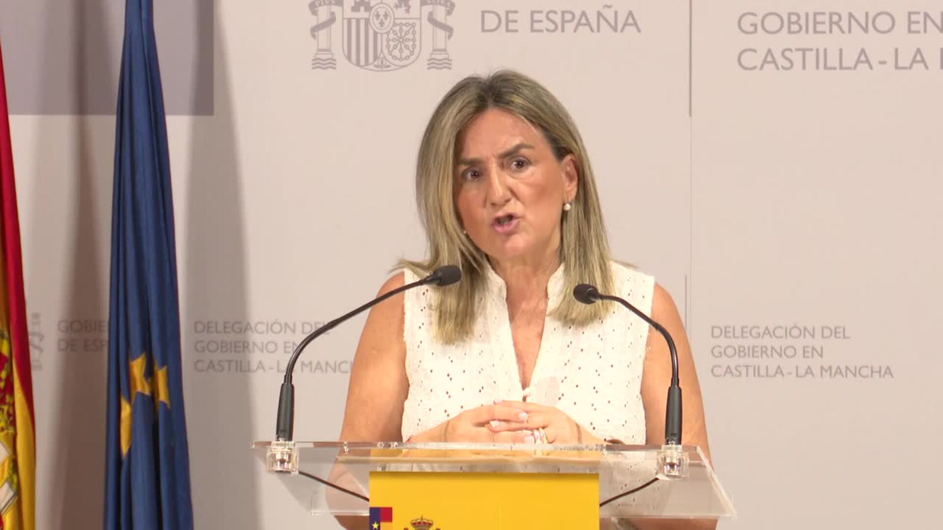 Tolón ensalza trabajo de Fuerzas y Cuerpos de Seguridad en aniversario muerte Marina y Laura
