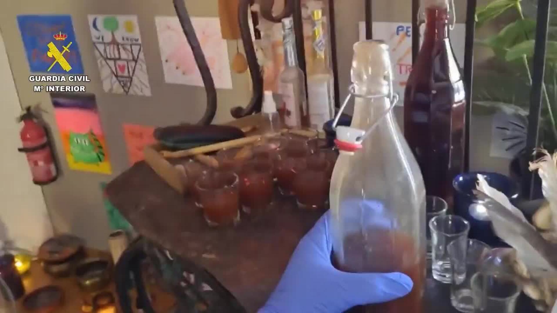 Desmantelada una organización que anunciaba un retiro espiritual con consumo de drogas