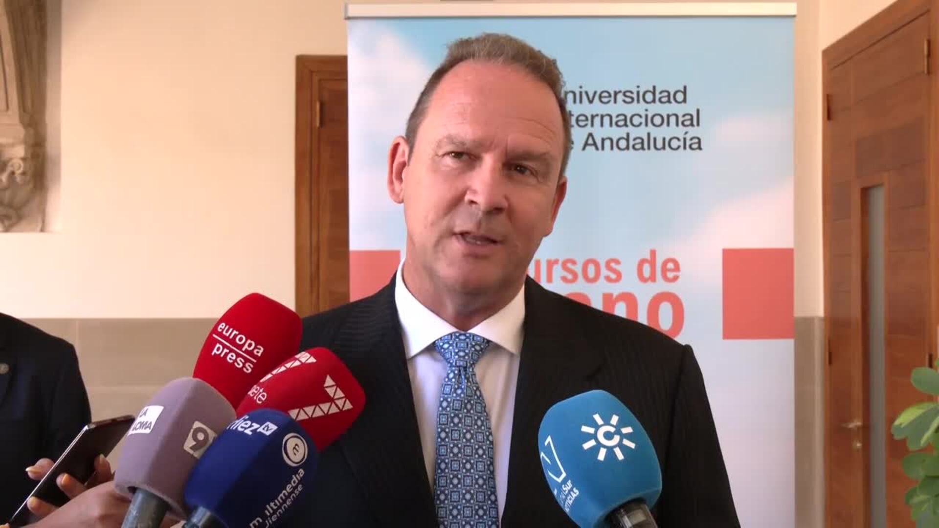 El rector de la UNIA ve los Cursos de Verano como foro de encuentro de ideas diversa