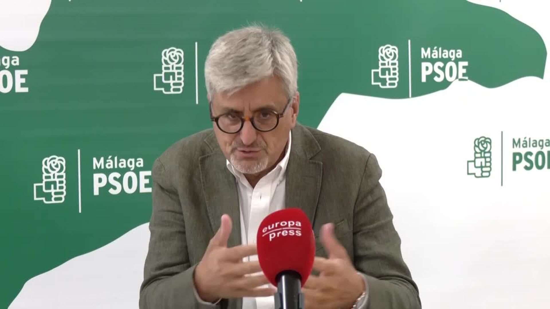 Aguilar (PSOE): "De la Torre ha tenido un proyecto para Málaga pero no para los malagueños"