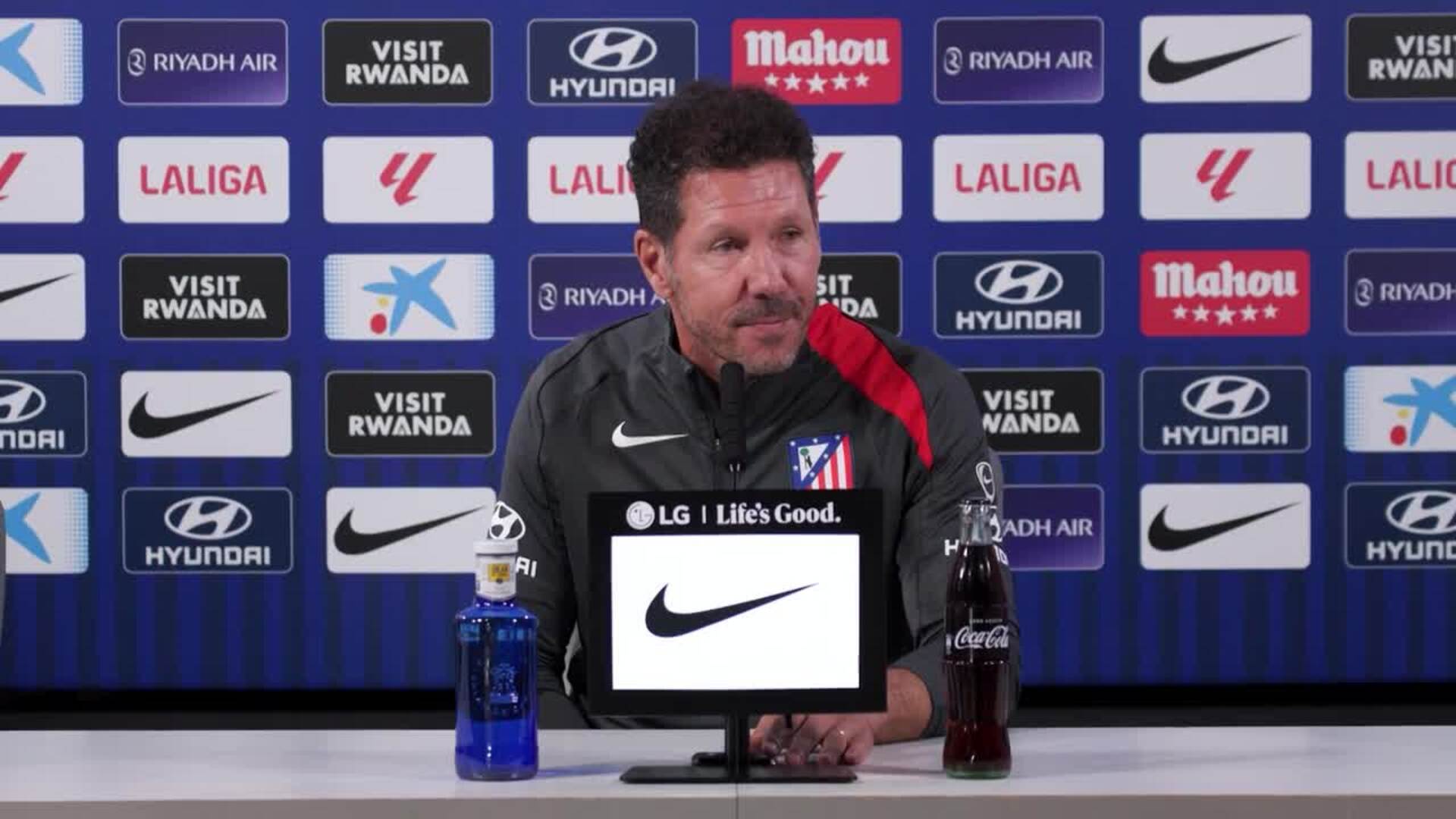 Simeone: "Se está construyendo una plantilla para soñar en grande"