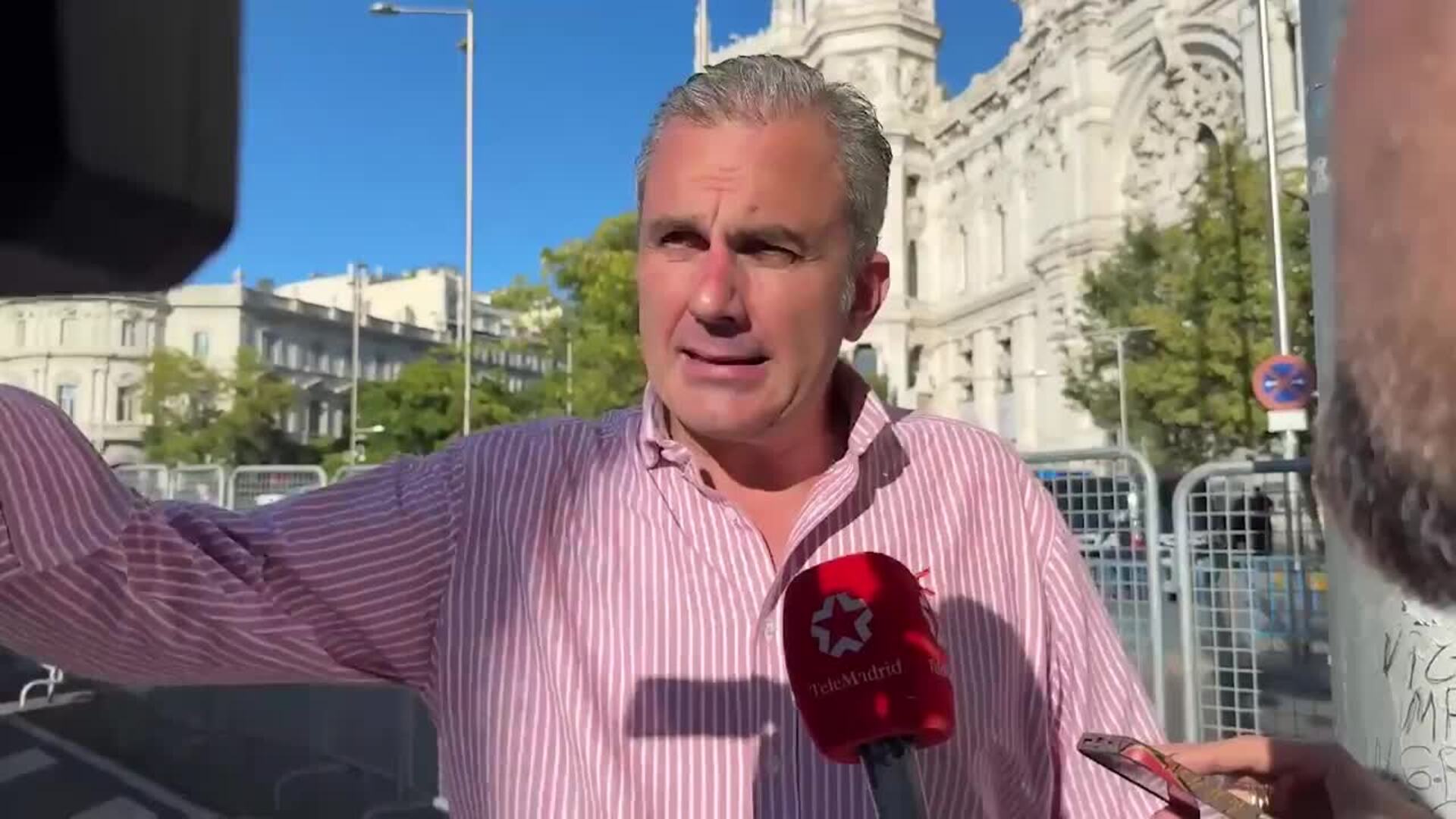 Ortega Smith (Vox) acusa a Sánchez de "alentar" las protestas contra la Vuelta