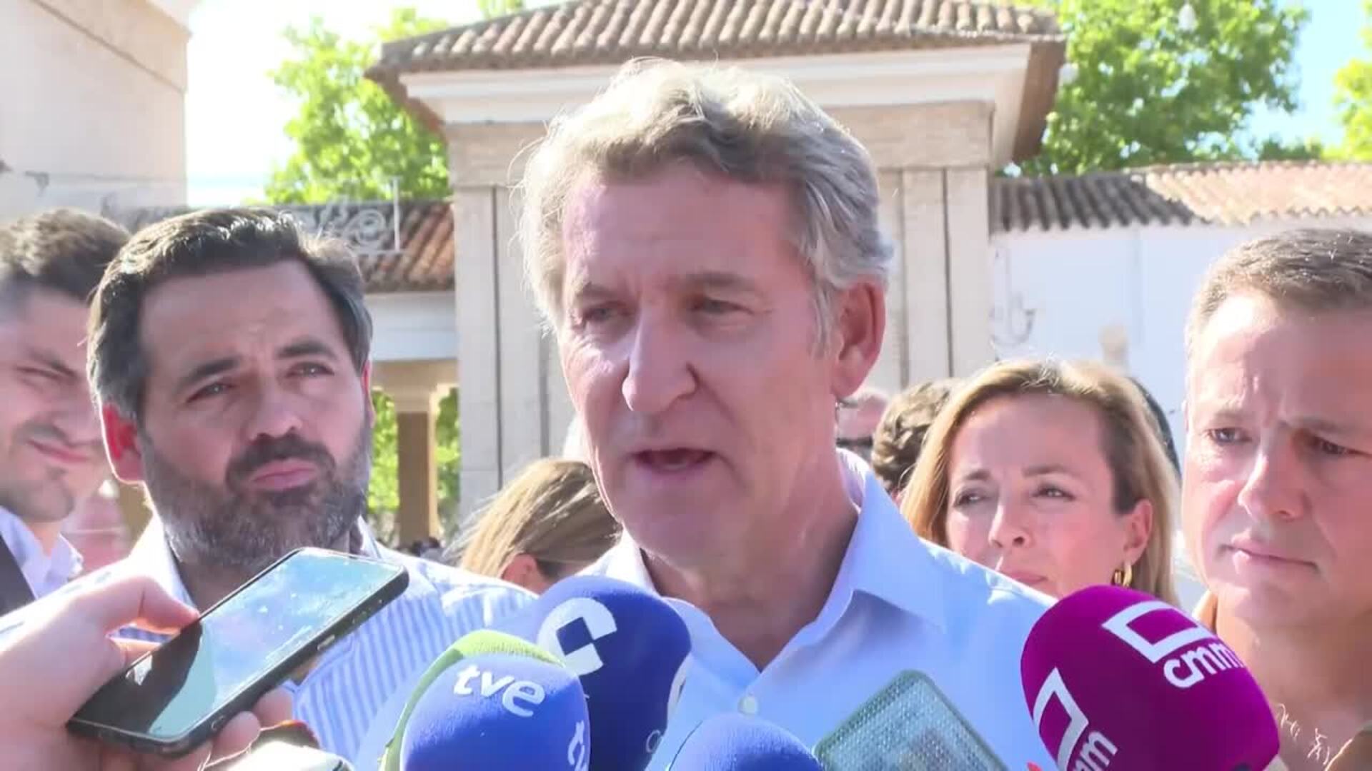Feijóo incide en que apoyar al boicot de La Vuelta Ciclista es "lo contrario de la convivencia"