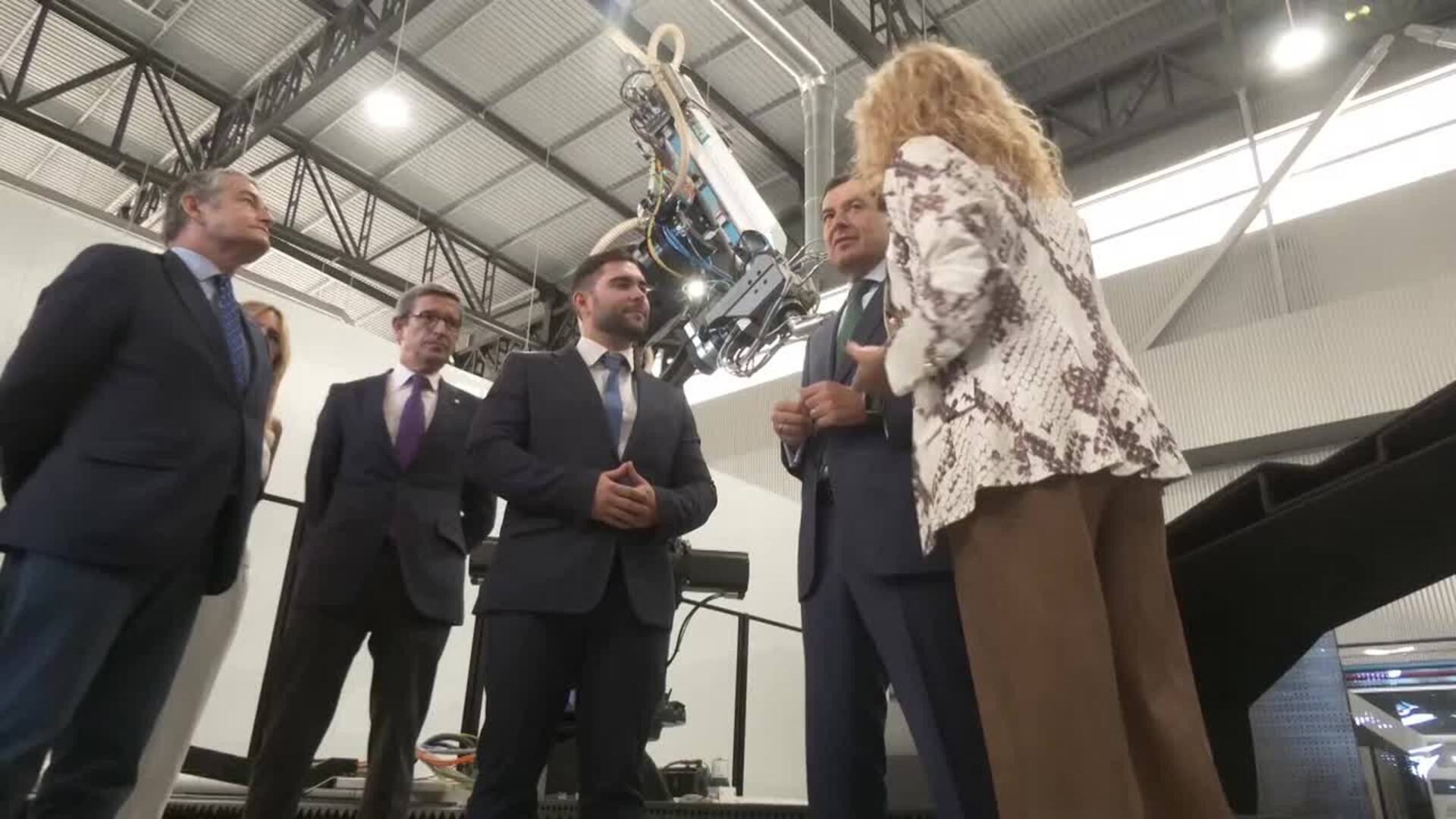 Moreno inaugura el Centro de Fabricación Avanzada como "la llave de la innovación industrial"