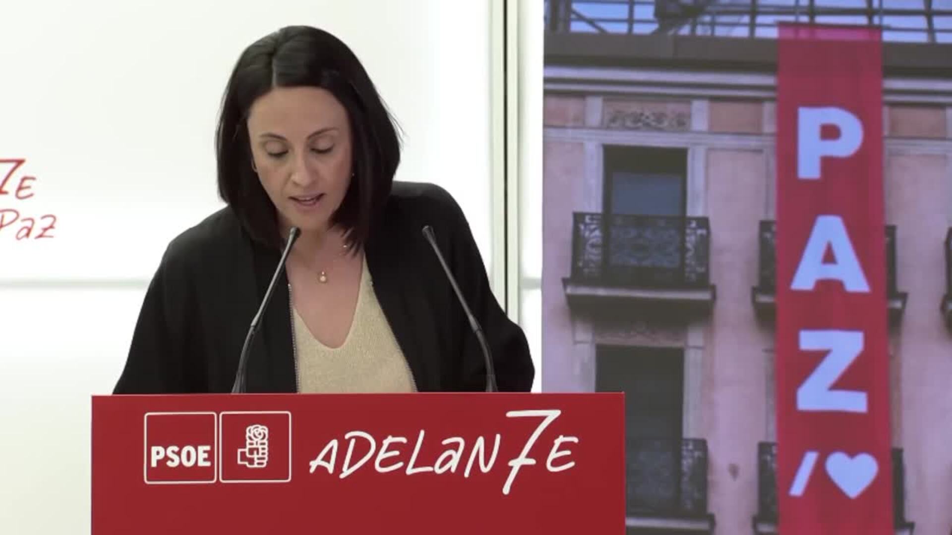 El PSOE acusa a Feijóo de "mirar hacia otro lado" con Palestina