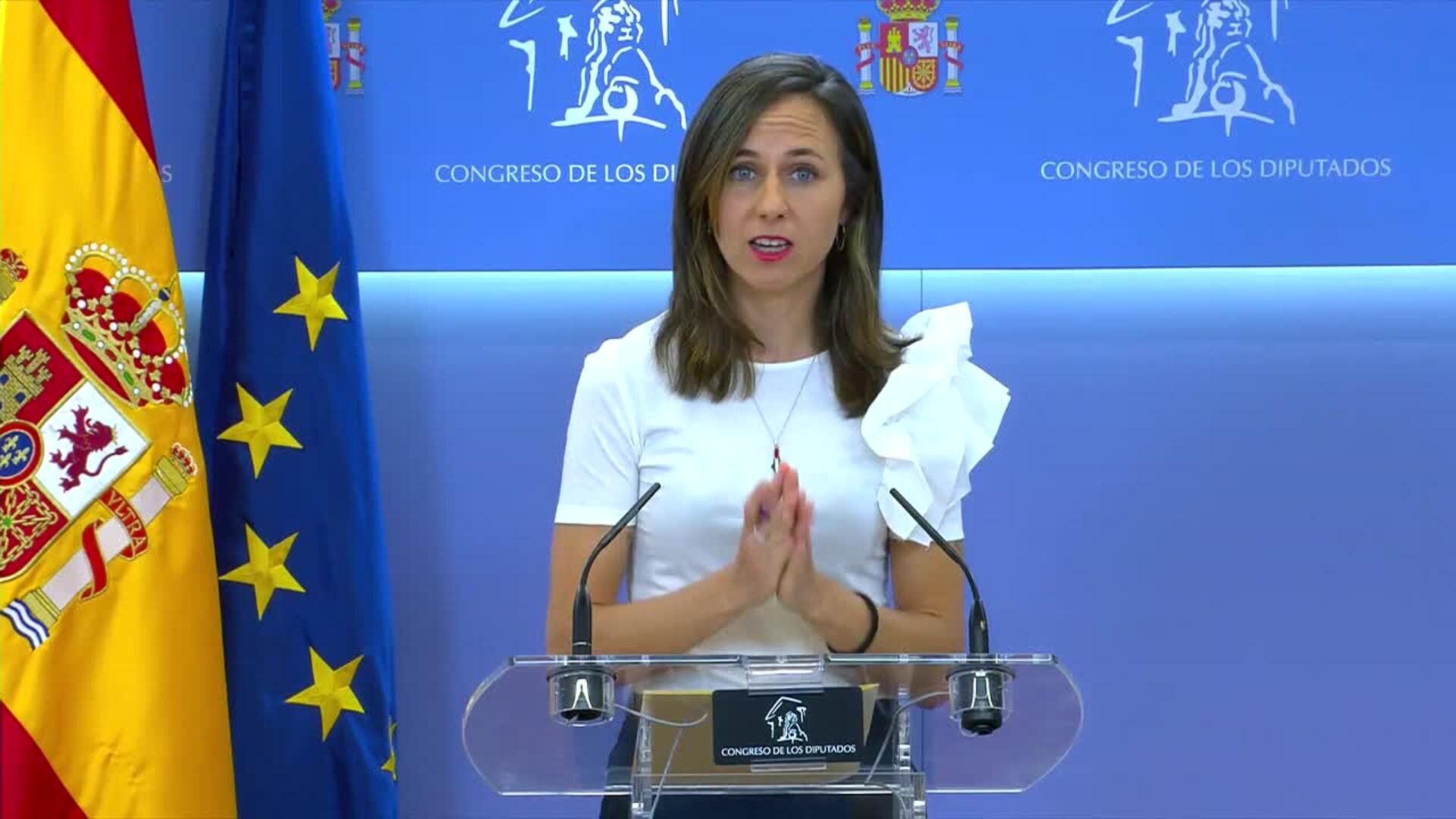 Belarra critica la "campaña de desinformación de la derecha política" con las pulseras