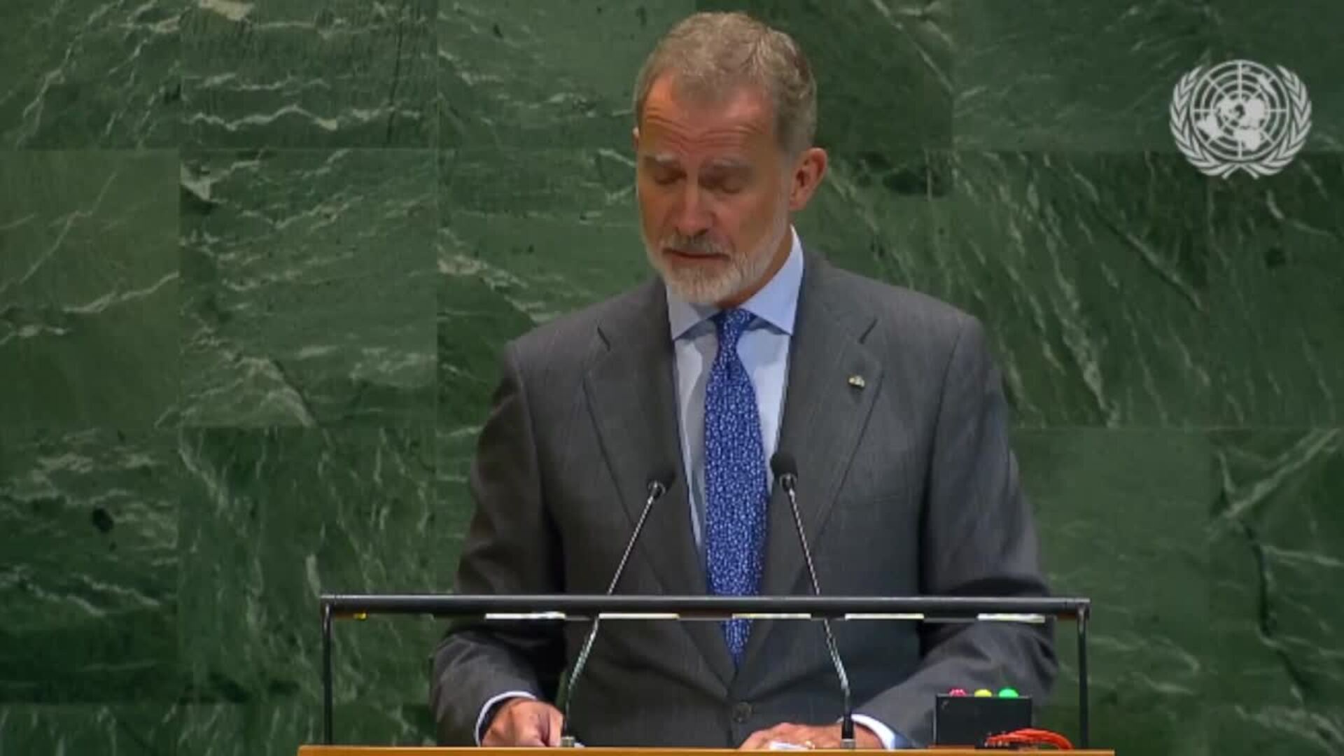 El Rey implora a Israel que "detenga la masacre" en Gaza