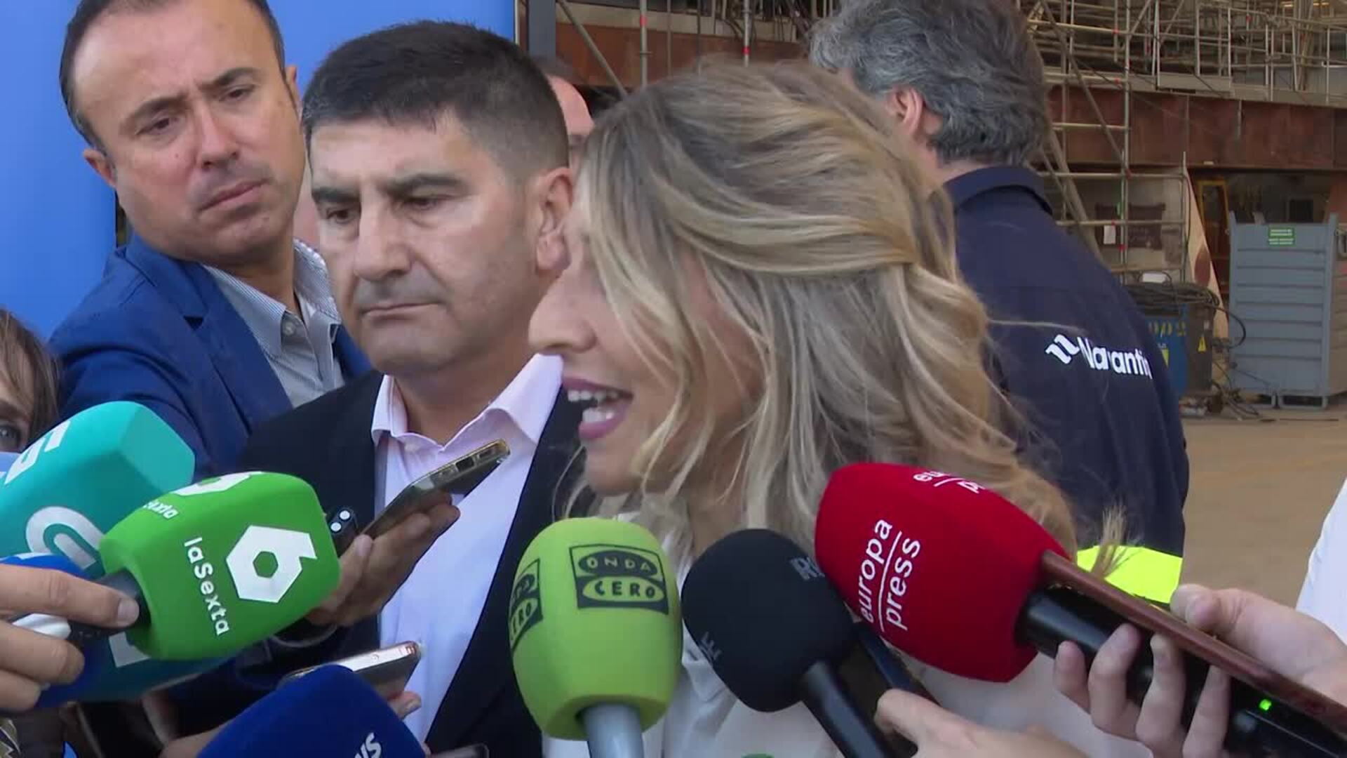 Díaz llama a la comunidad internacional para que "se vuelque" en proteger a la flotilla