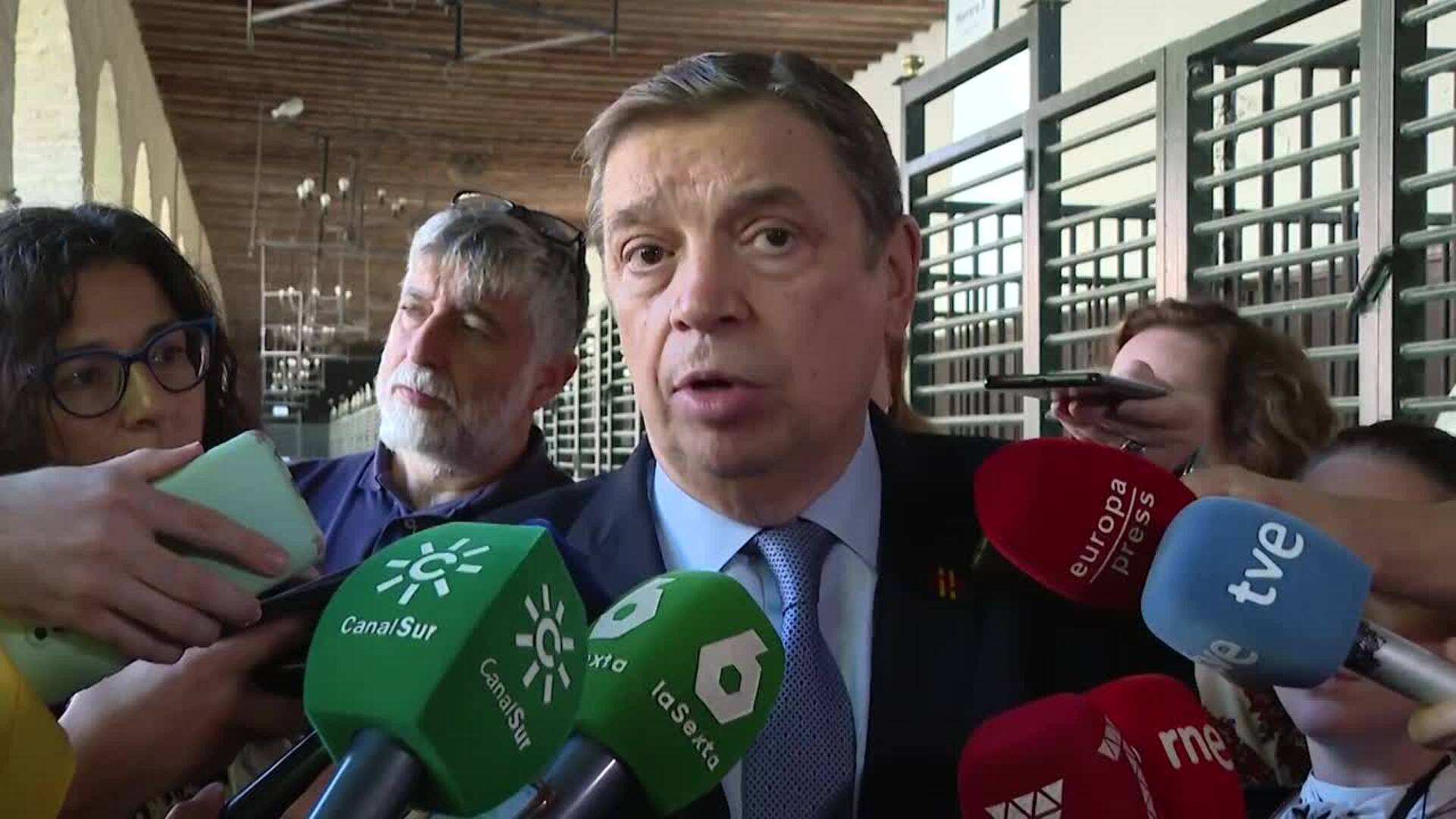 Planas ve bien que Andalucía asuma su competencia por la lengua azul