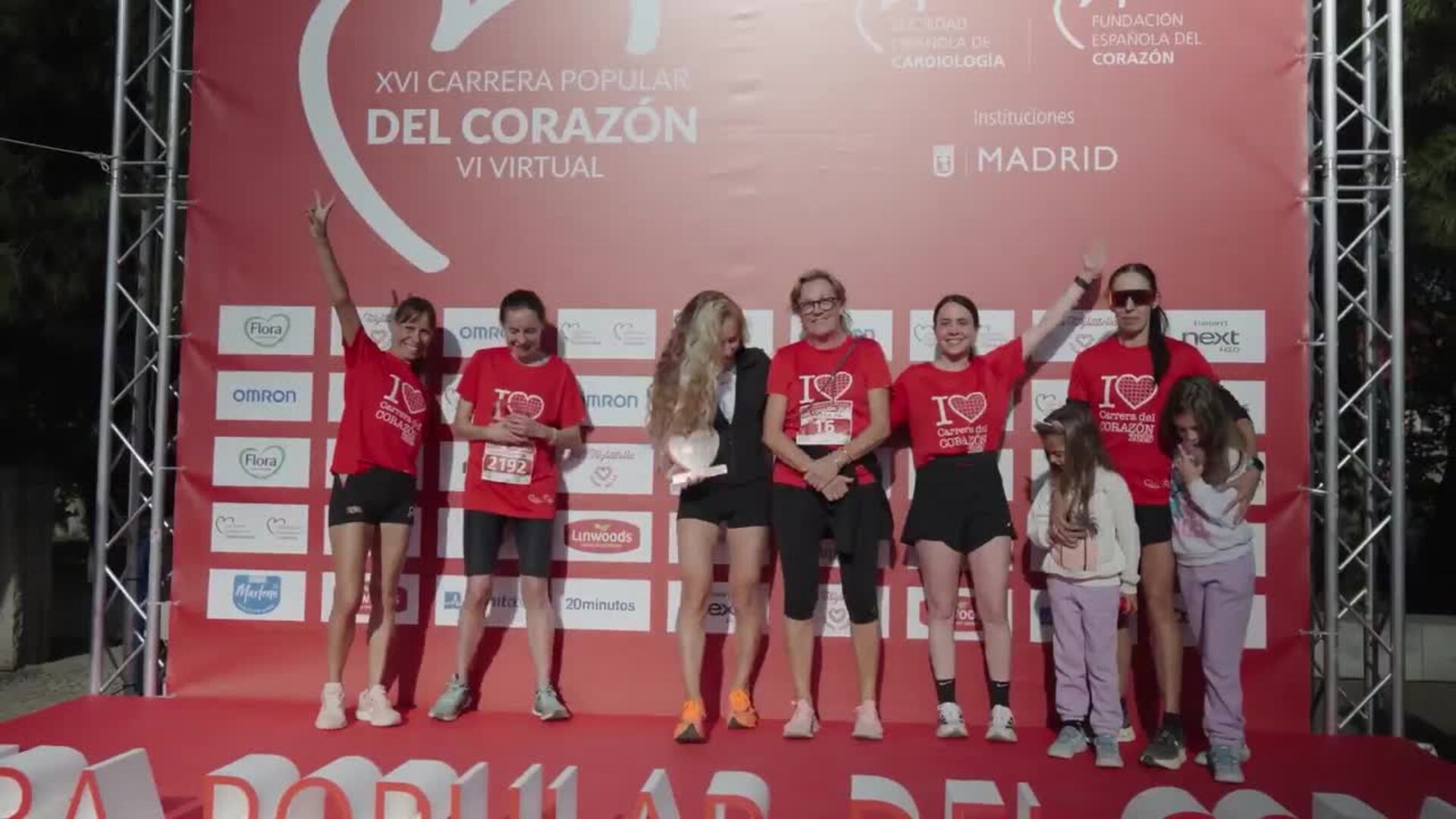 Casa de Campo de Madrid acoge la Carrera Popular del Corazón con nuevo récord de participación