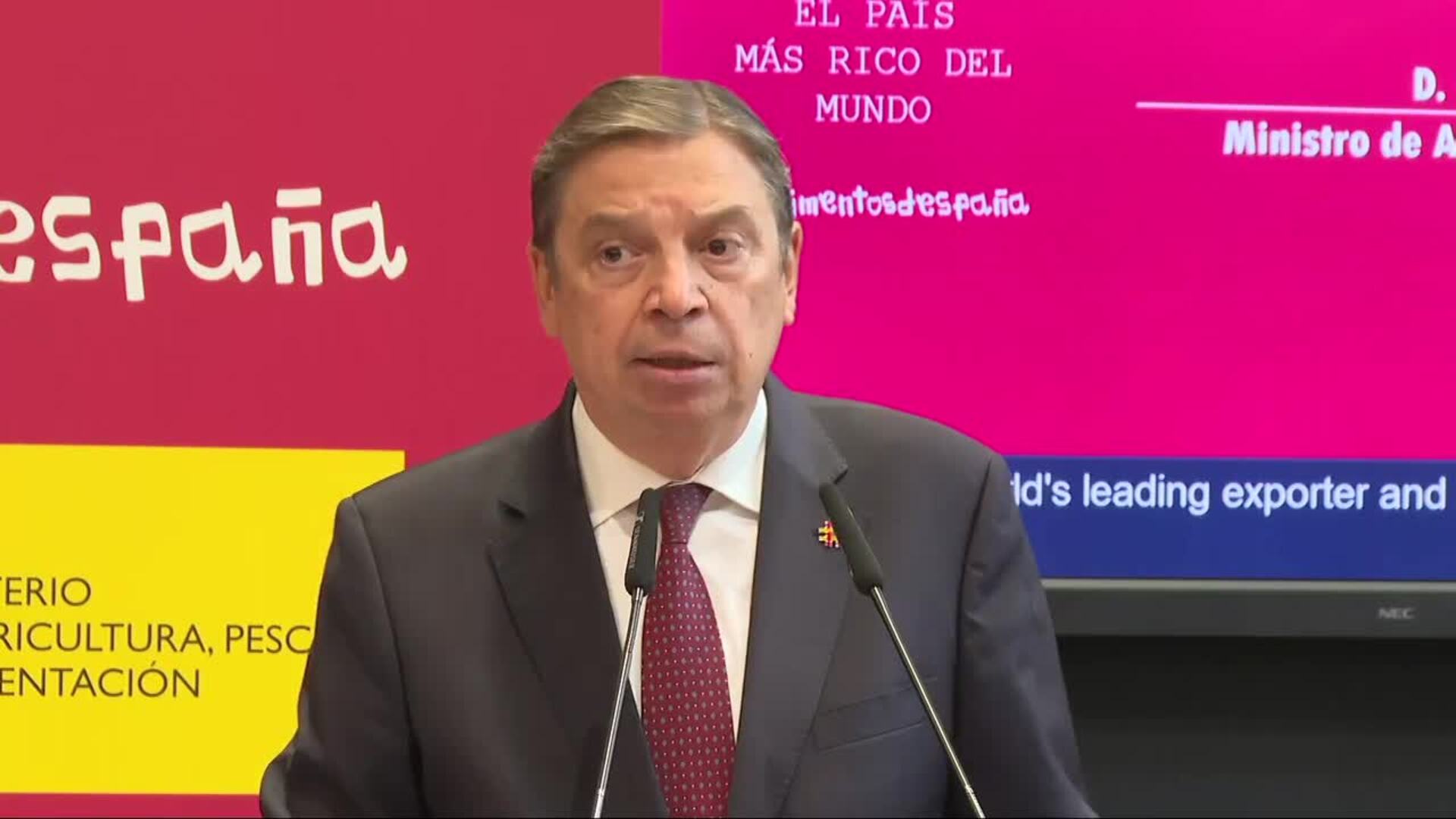 Planas dice que el comercio internacional basado en reglas da "seguridad y tranquilidad"