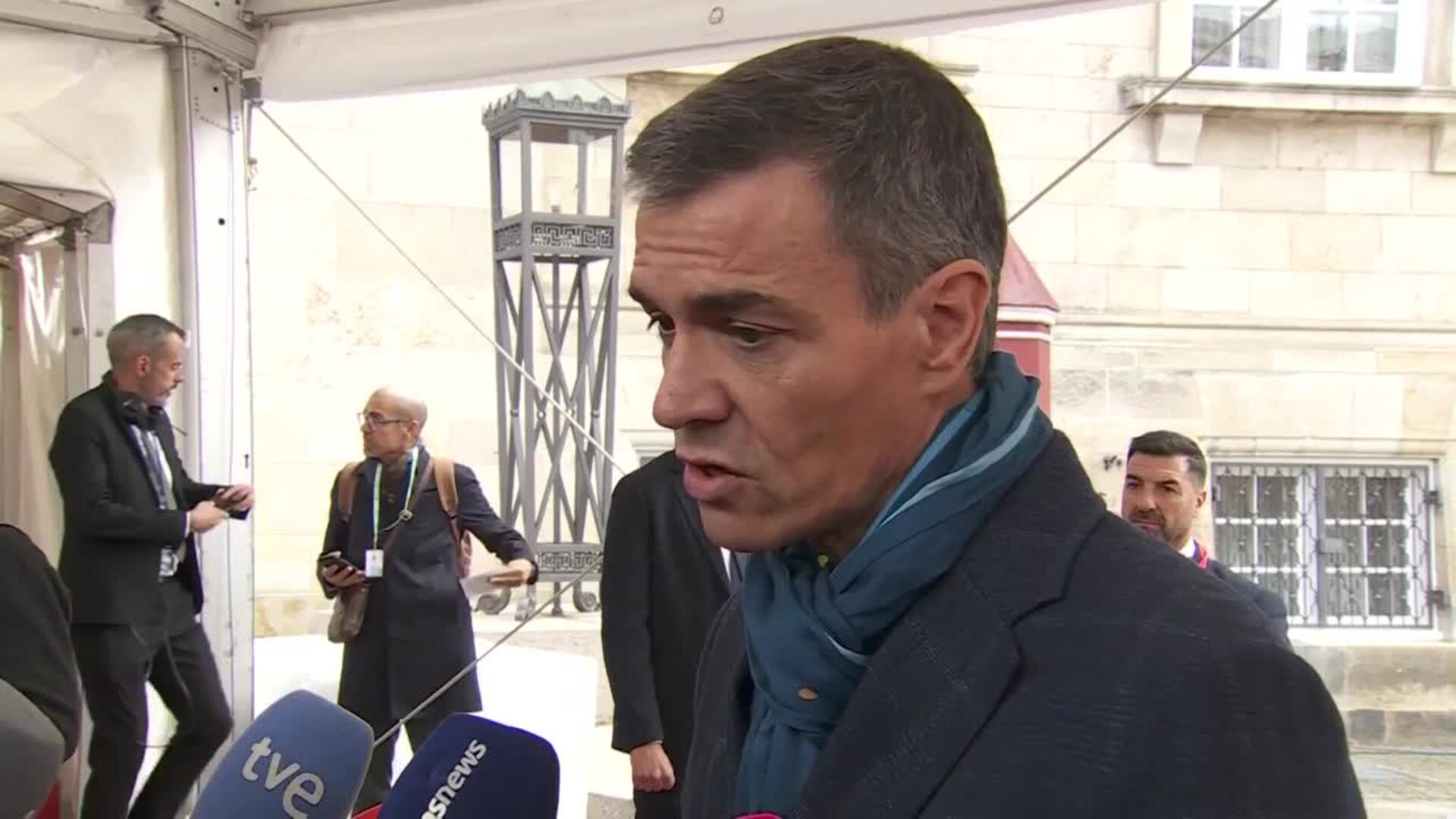 Sánchez defiende que la flotilla no es una "amenaza para Israel"
