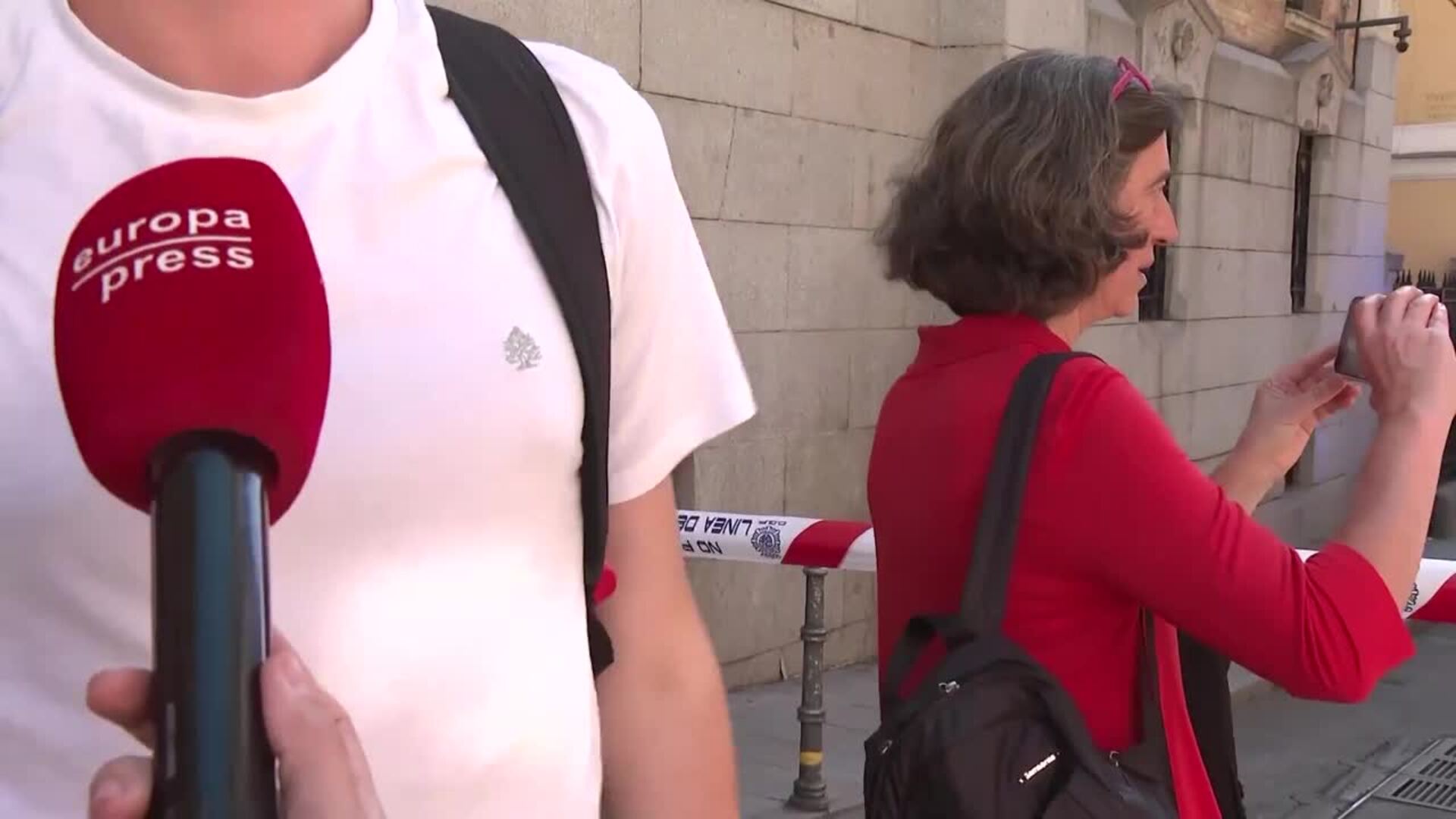 Testigo cuenta cómo ha sido el derrumbe: "Estaba toda la calle llena de polvo"