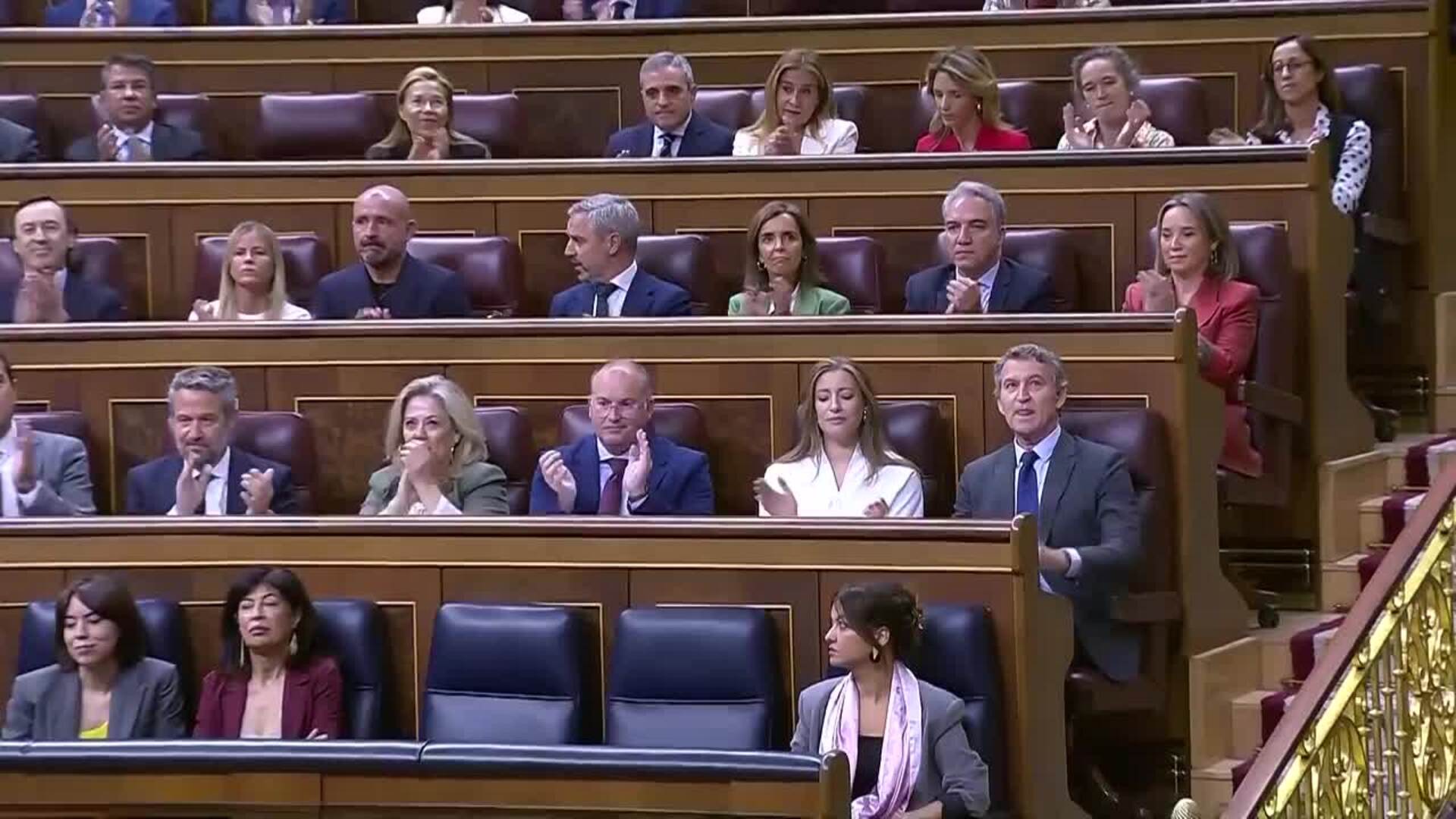 Así ha sido el cara a cara entre Sánchez y Feijóo en la sesión de control al Gobierno