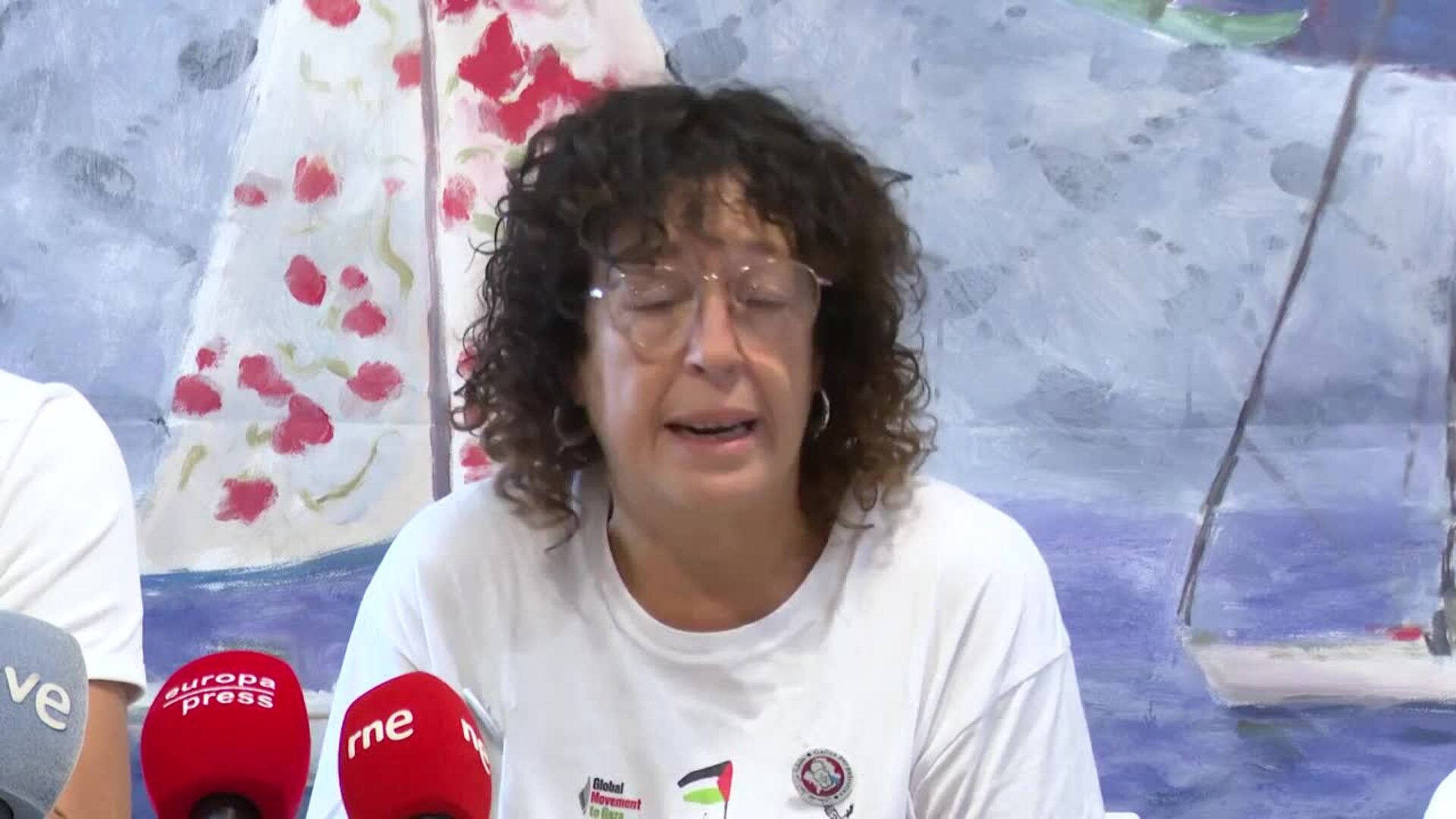 Activistas en la flotilla a Gaza insisten en que no se "baje la guardia" ante el acuerdo de paz