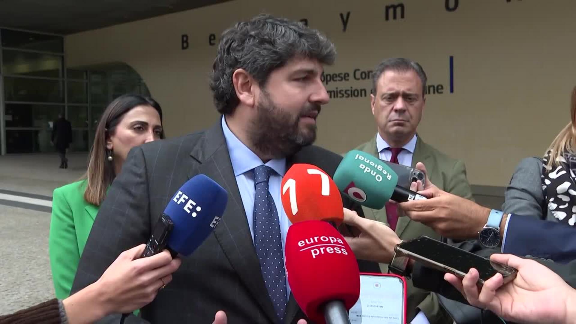 López Miras defiende participación de regiones como "correa de transmisión" en la nueva PAC