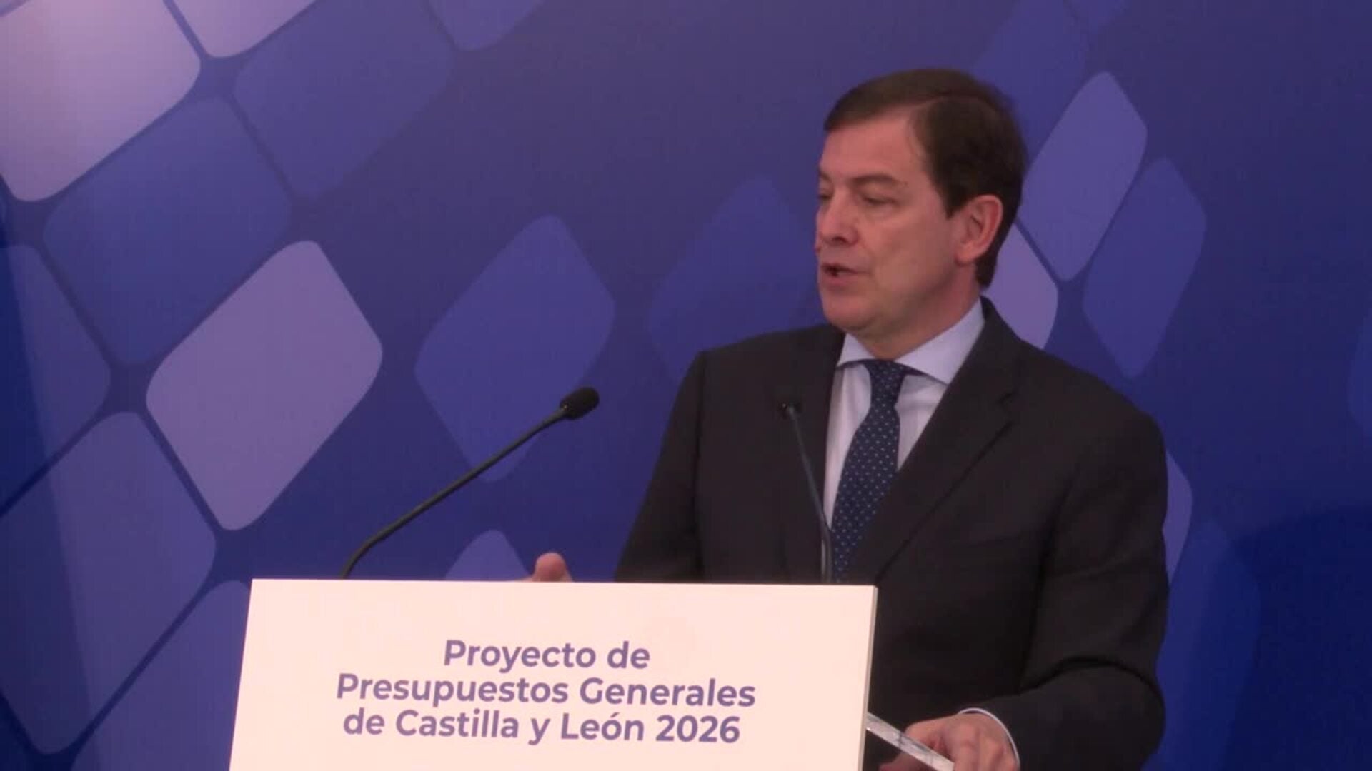 Mañueco asegura que el Congreso Autonómico del PP no va a ser "nunca" antes de las elecciones