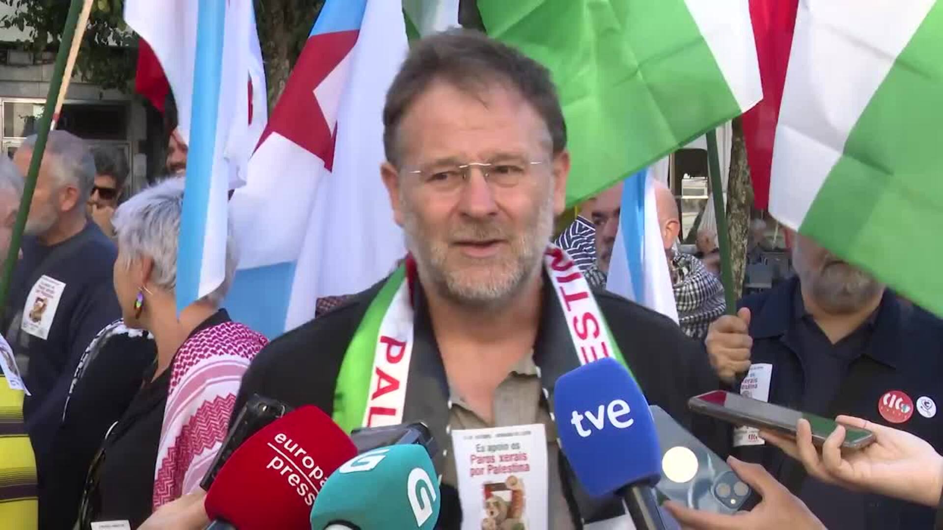 Sindicatos "llaman a seguir movilizándose" al ver "insuficiente" el alto al fuego en Gaza