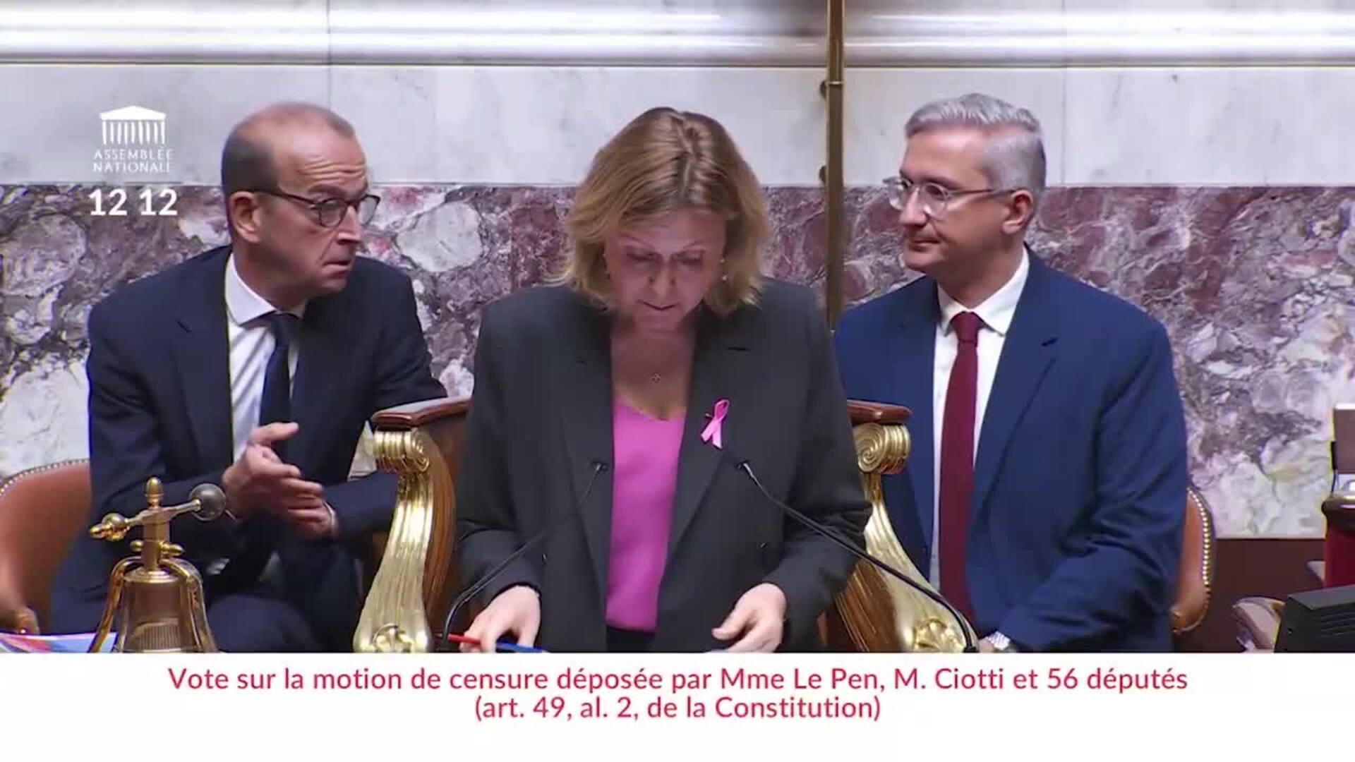 El Gobierno francés supera las mociones de censura gracias al apoyo de los socialistas