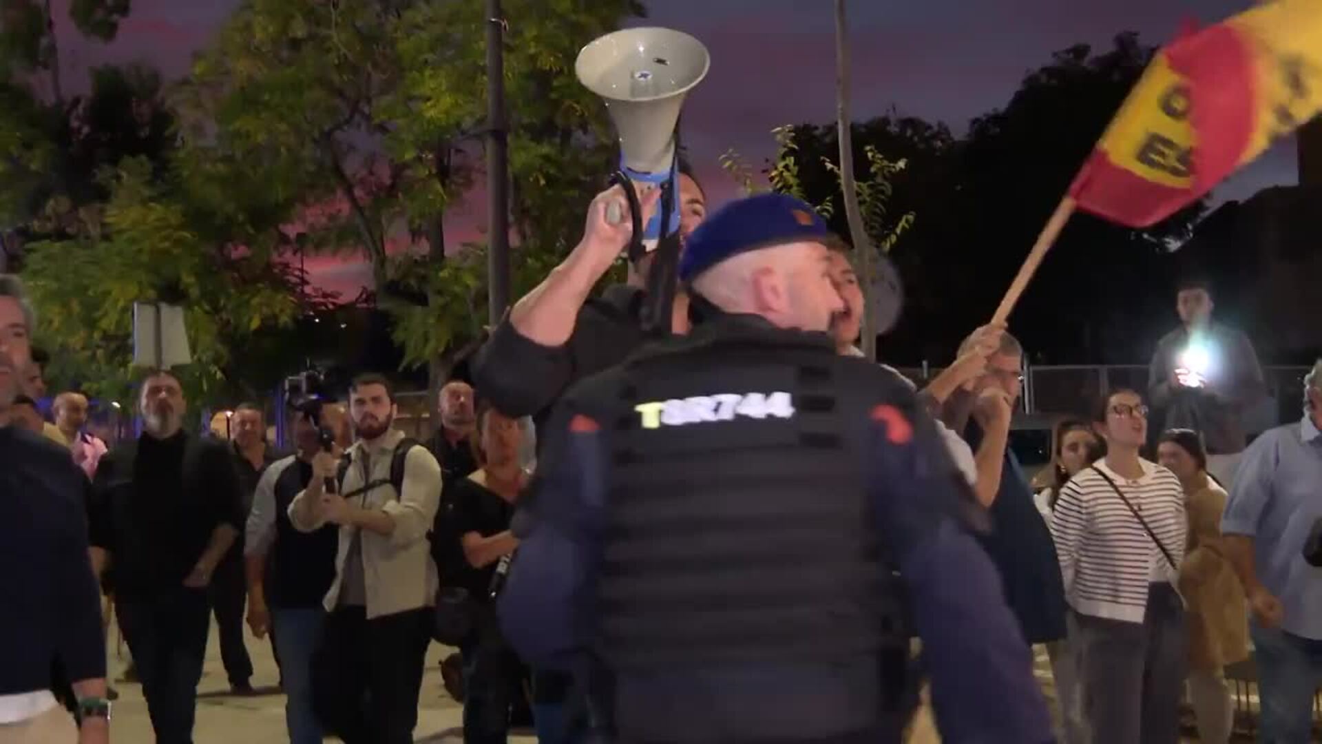 Garriga asegura desde Sabadell (Barcelona) que Vox no retrocederá ante el "islamizquierdismo"
