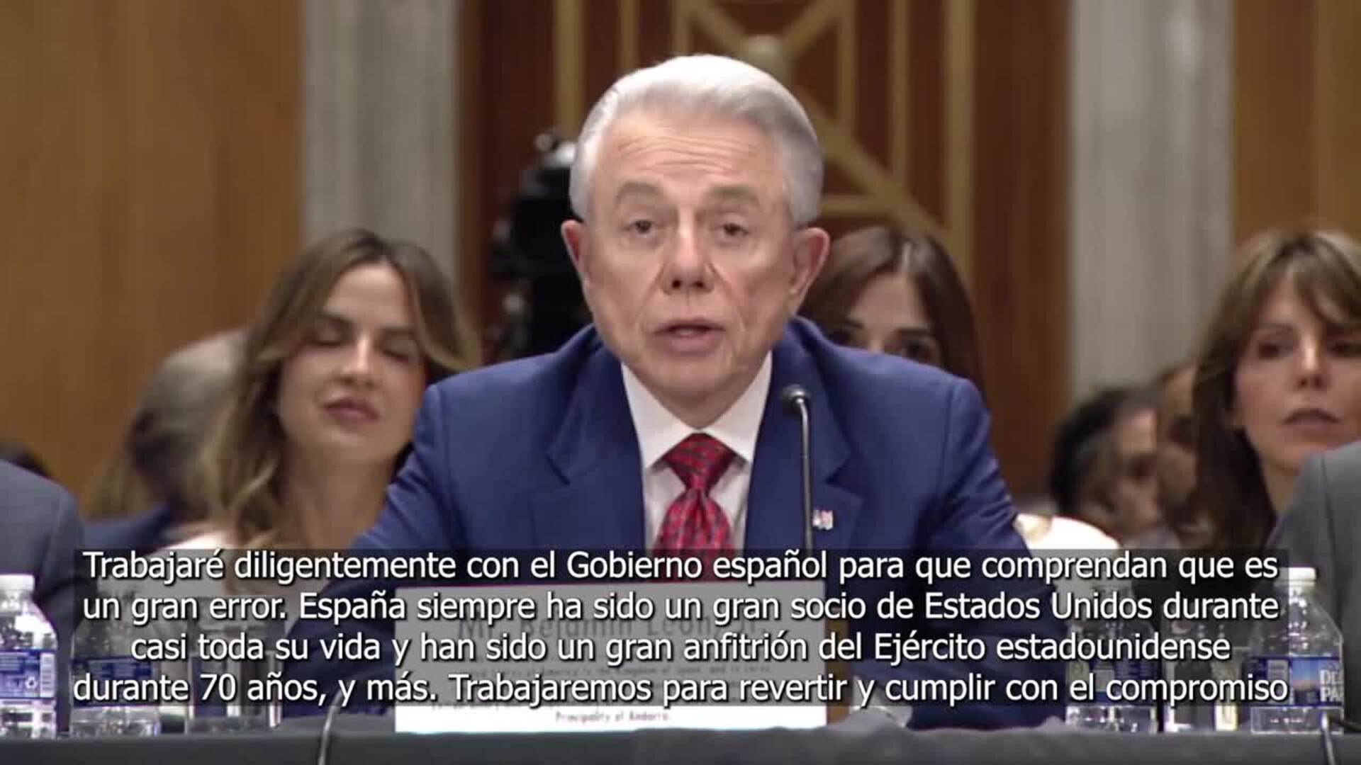 El embajador nombrado por Trump para España trabajará para "revertir error" en gasto en defensa