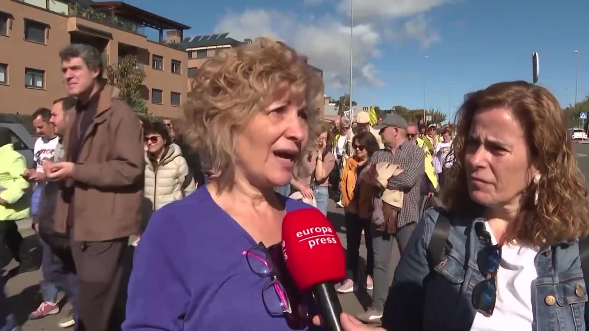 Una manifestación en Colmenar Viejo marcha contra la planta de biogás proyectada