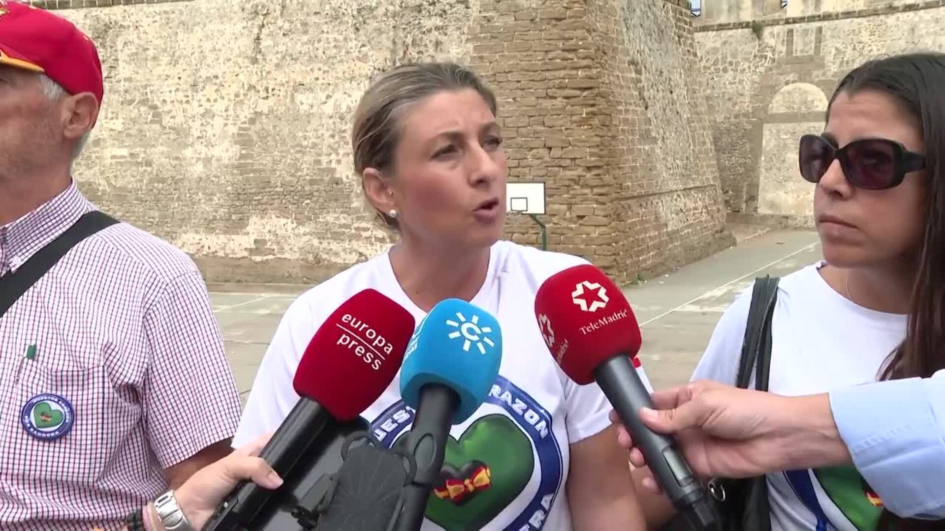 Familiares de guardias civiles protestan por la "falta de medios" frente al narcotráfico