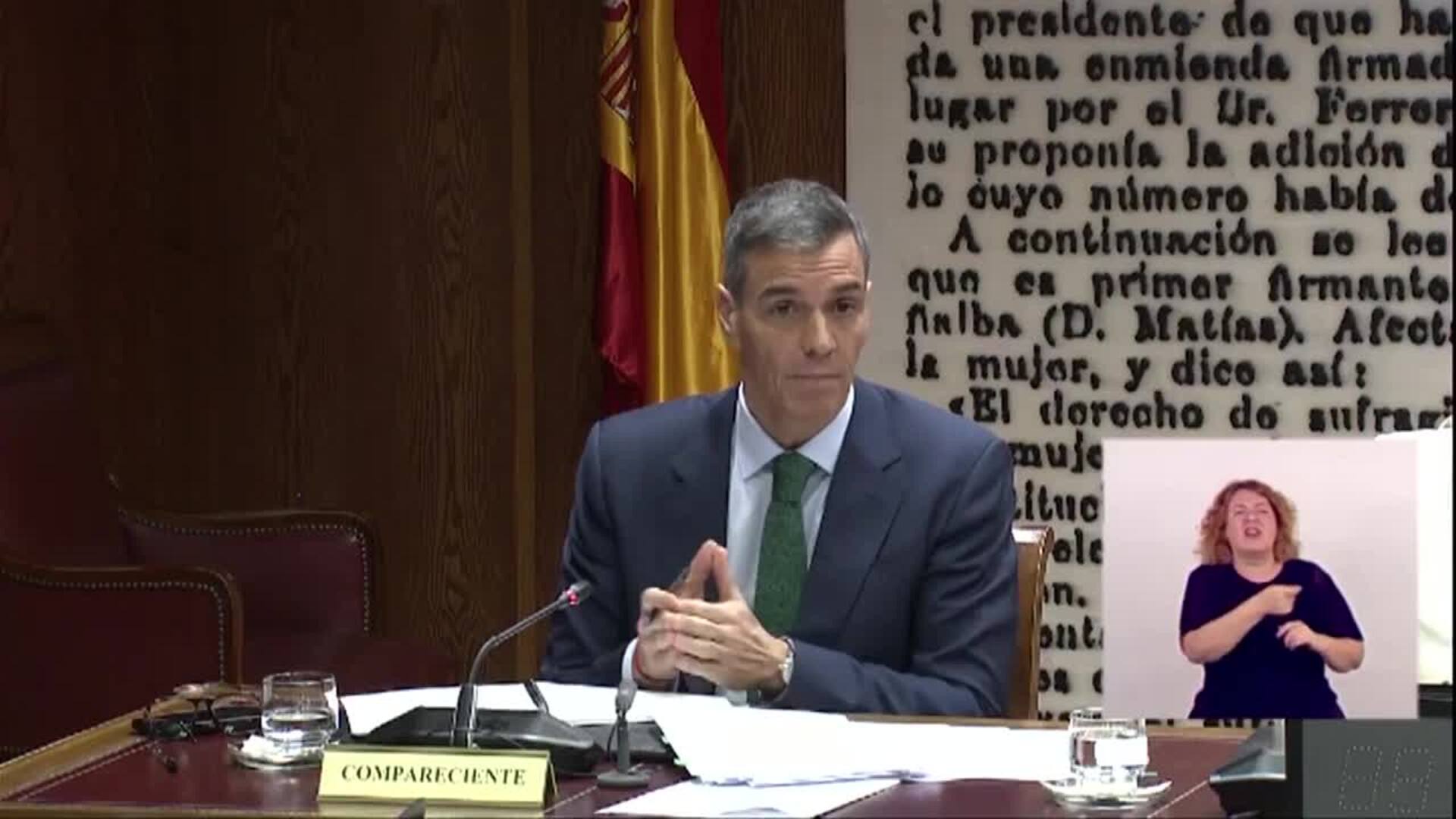 Sánchez defiende que Leire Díez no ha trabajado por encargo del PSOE