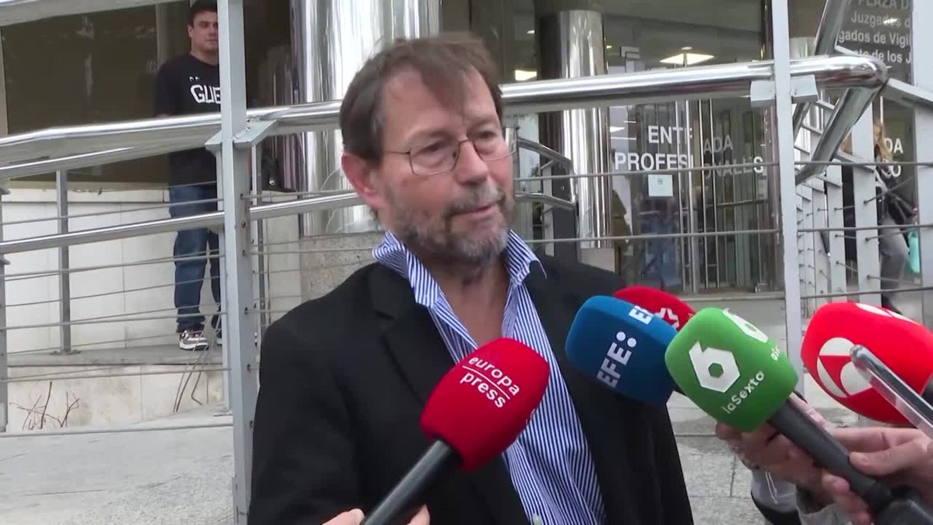 Fiscal Grinda en el jucio a Leire Díez: "No he denunciado a nadie, he denunciado unos hechos"