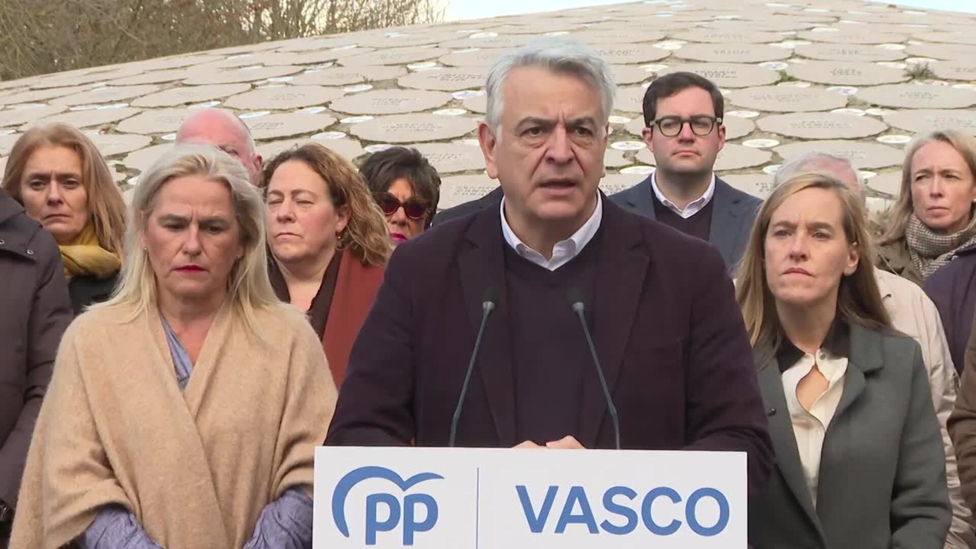 De Andrés (PP) denuncia la "laxitud" en memoria y los intentos de "diluir" el terrorismo de ETA