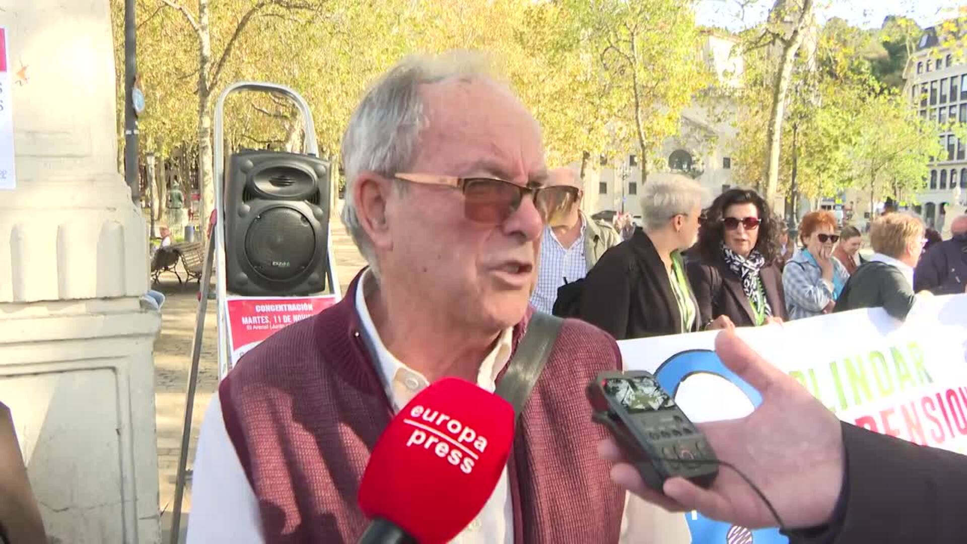 Pensionistas exigen una reforma que "blinde" las pensiones en la Constitución y evite recortes