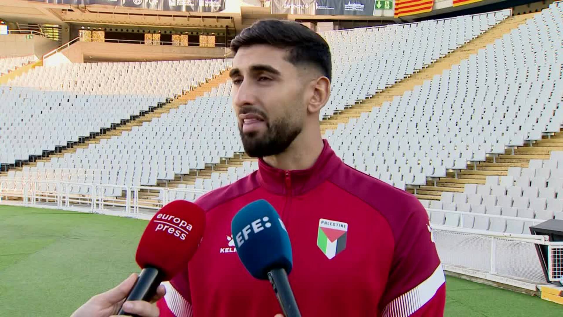 Yaser Hamed: "Para todos los palestinos el fútbol es ese momento de evadirse de la realidad"