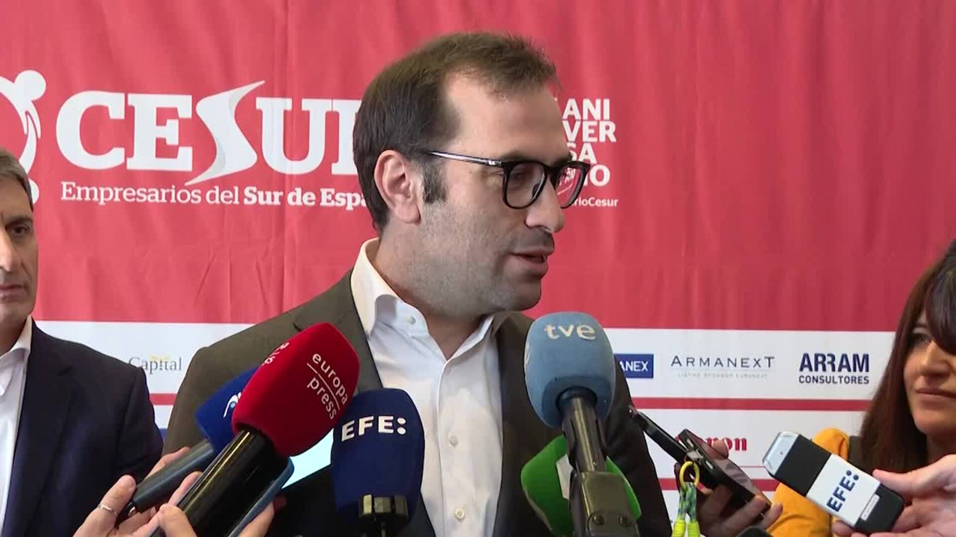 Carlos Cuerpo, sobre Cerdán, espera que "la justicia lleve a cabo su labor y se esclarezca"