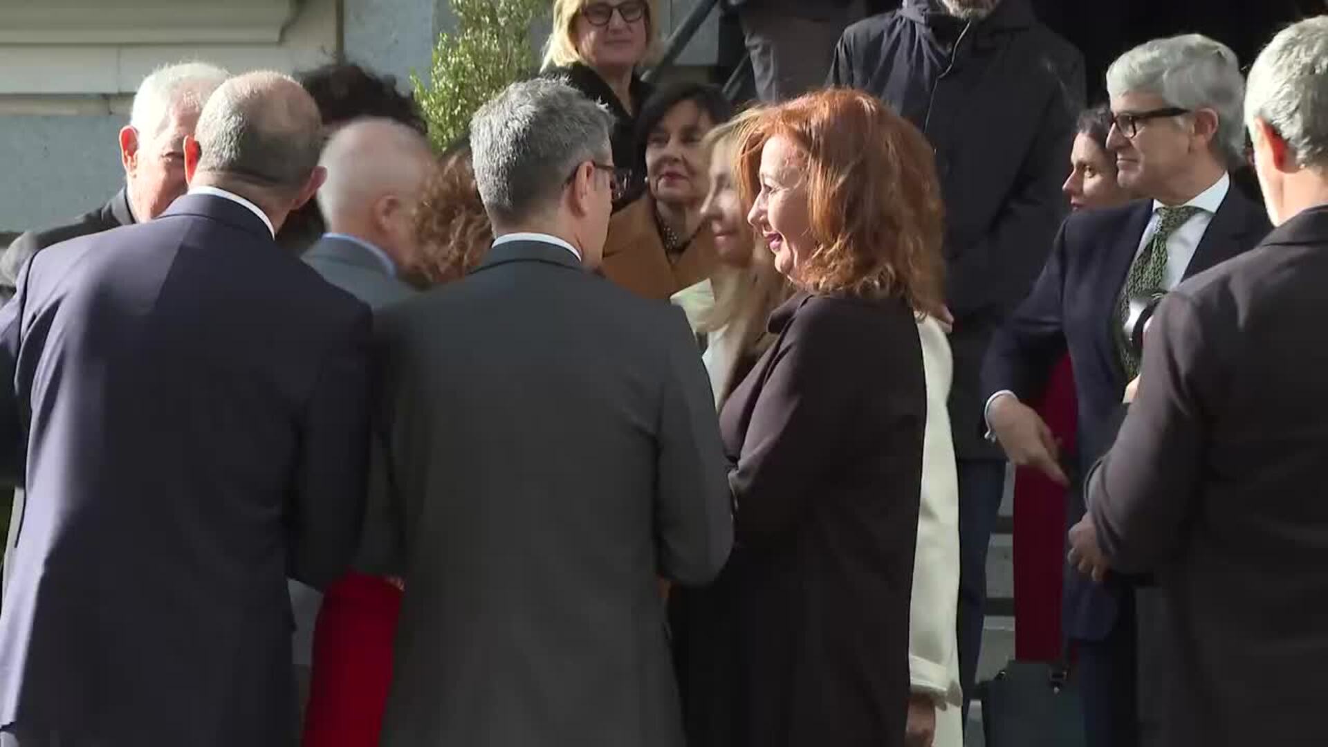Bolaños y Perelló coinciden en el Congreso tras condena a fiscal general
