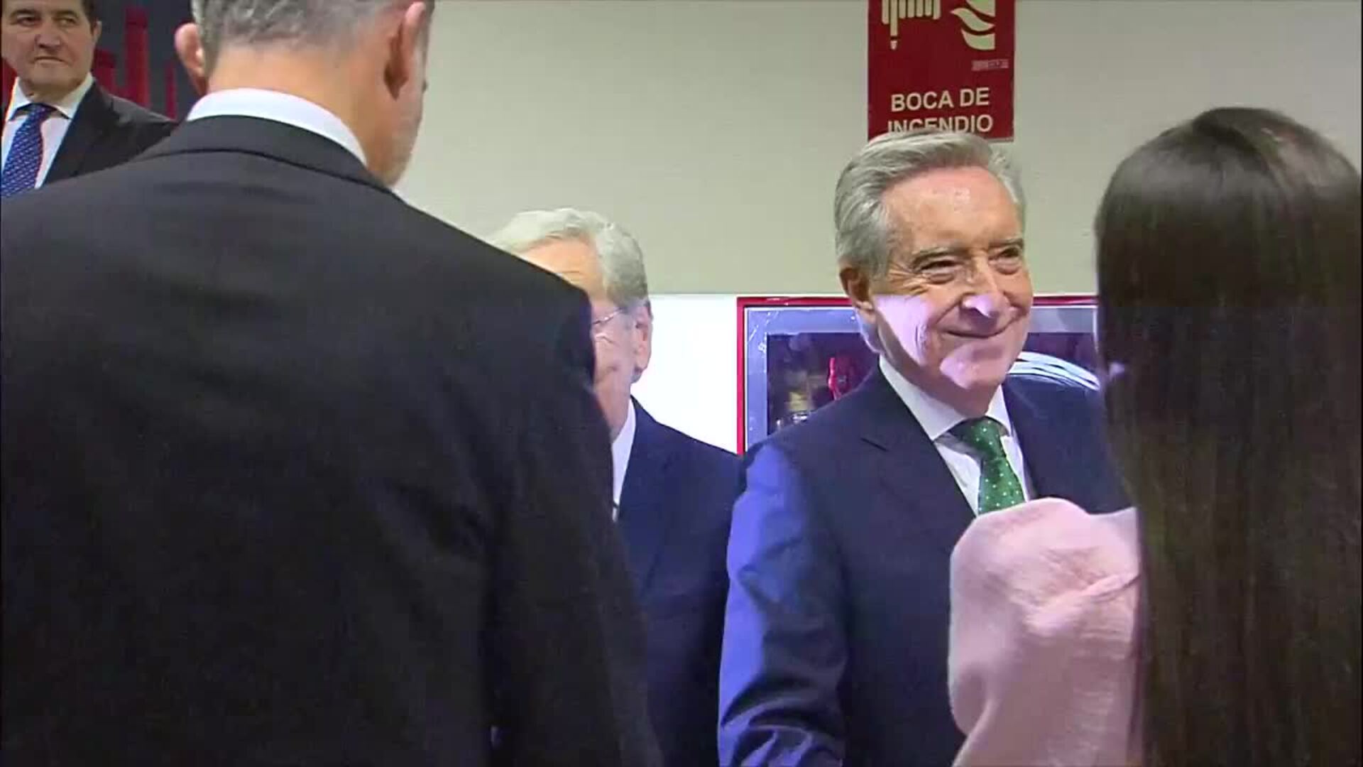 El Rey preside en el Congreso el acto que conmemora los 50 años de monarquía