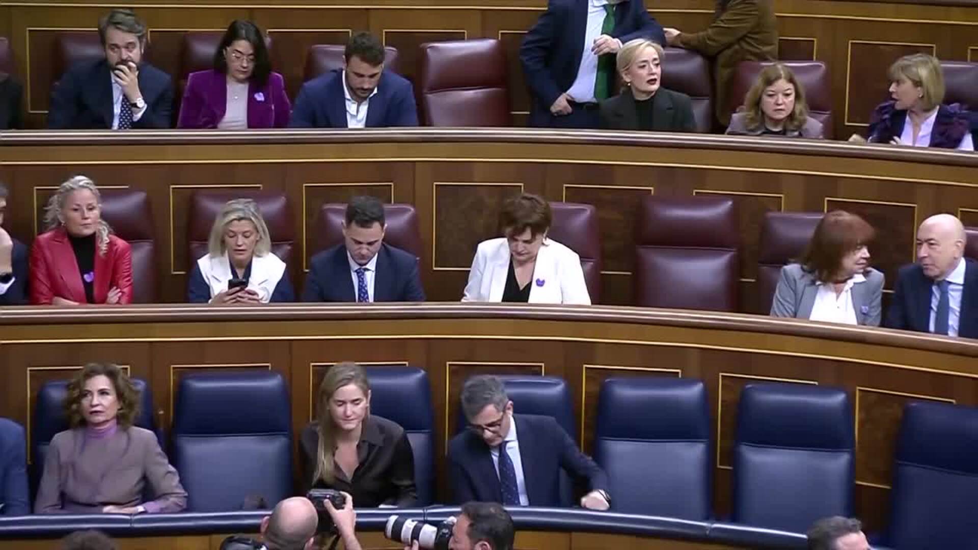 Cruce de reproches entre Gobierno y oposición por la condena al fiscal general del Estado