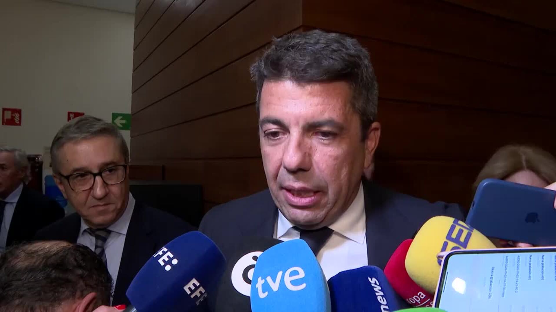 Mazón, tras ser investido Pérez Llorca: "Es una responsabilidad muy importante"