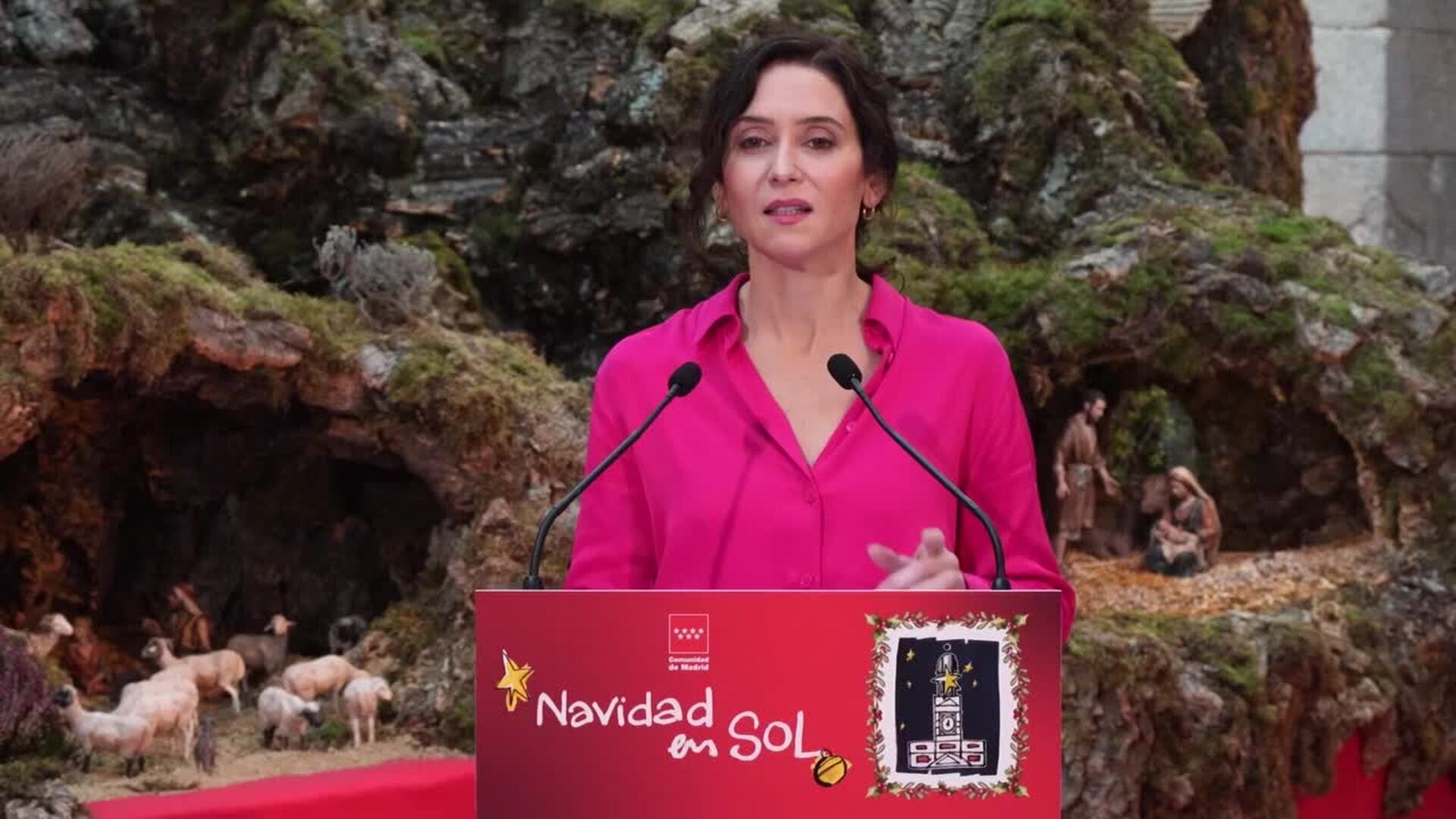Ayuso pide apartar "lo que nos enfrenta y separa en la vida diaria"