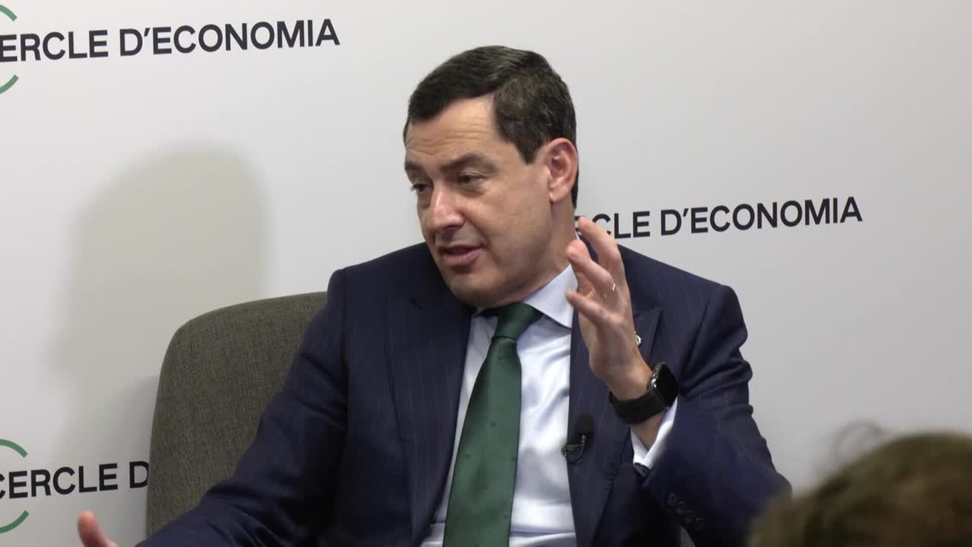 Moreno ve al PP "muy cerca de la mayoría absoluta" en Extremadura
