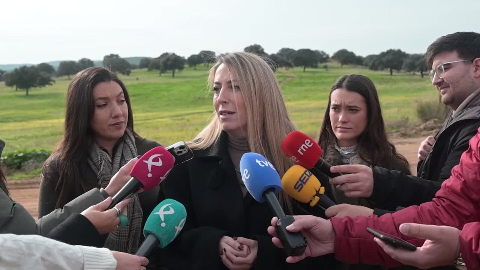 Guardiola no valora los sondeos centrada en el camino marcado frente al "bloqueo" de PP y Vox