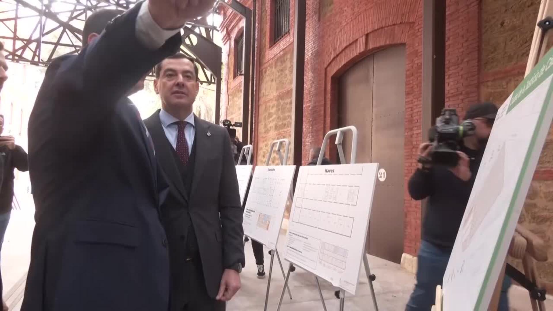 Moreno coloca la primera piedra de la "esperada" Ciudad de la Justicia de Cádiz