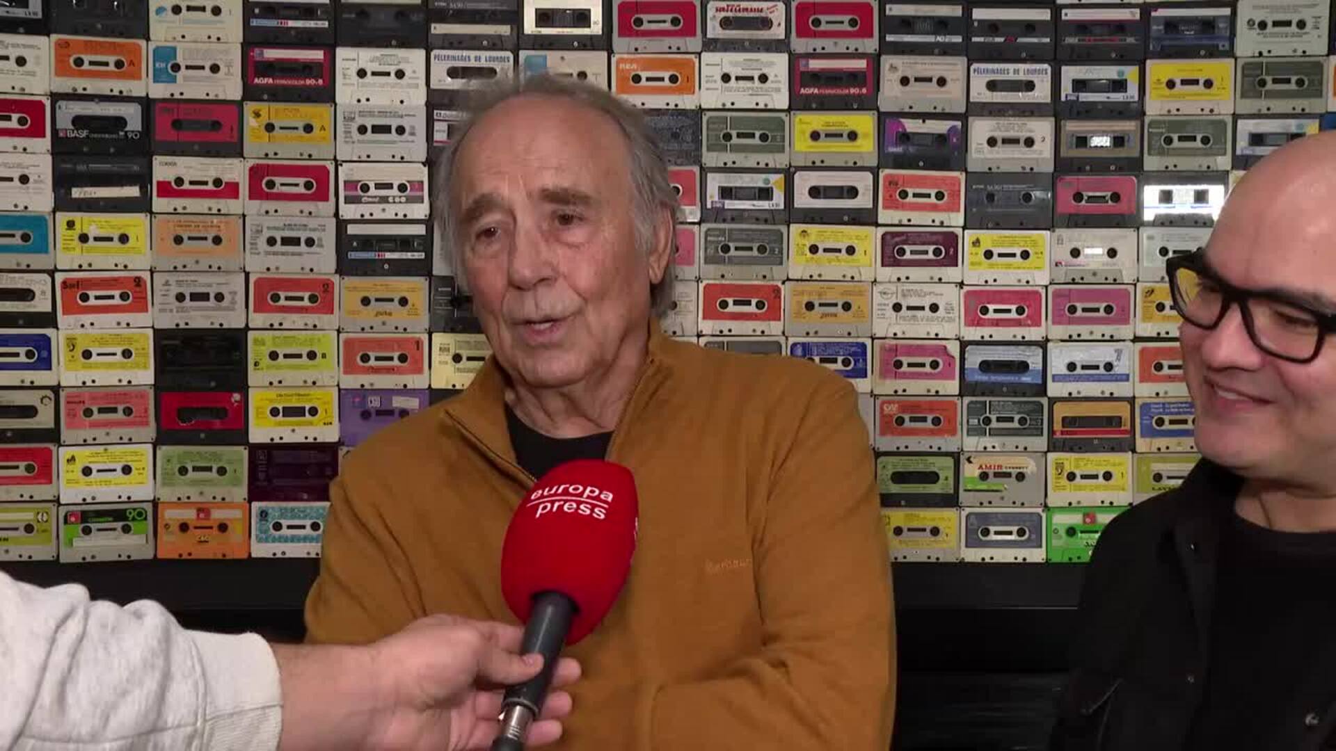 Joan Manuel Serrat: "Me siento muy cercano con los ritmos de las canciones"